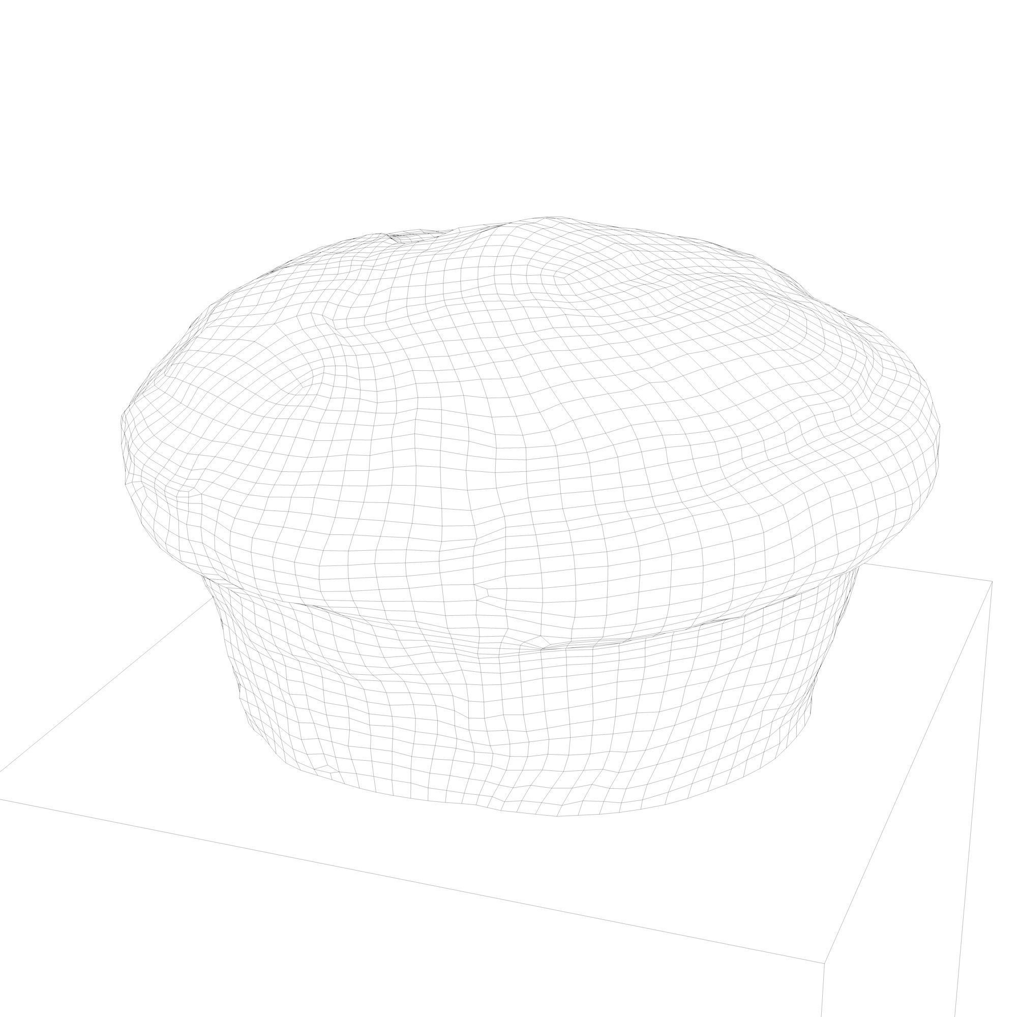 Old Rusted Mooring 08 Low-poly 3D model_10