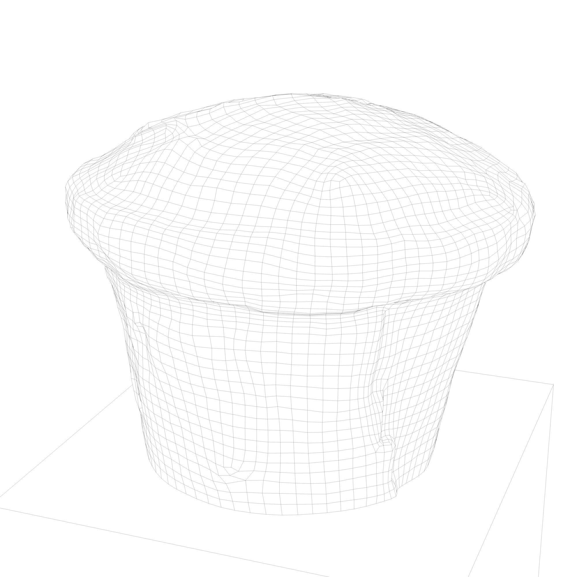 Old Rusted Mooring 07 Low-poly 3D model_7