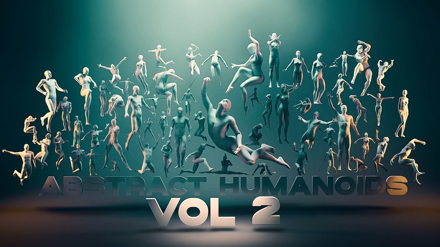 Abstract Humanoids 3D model_3