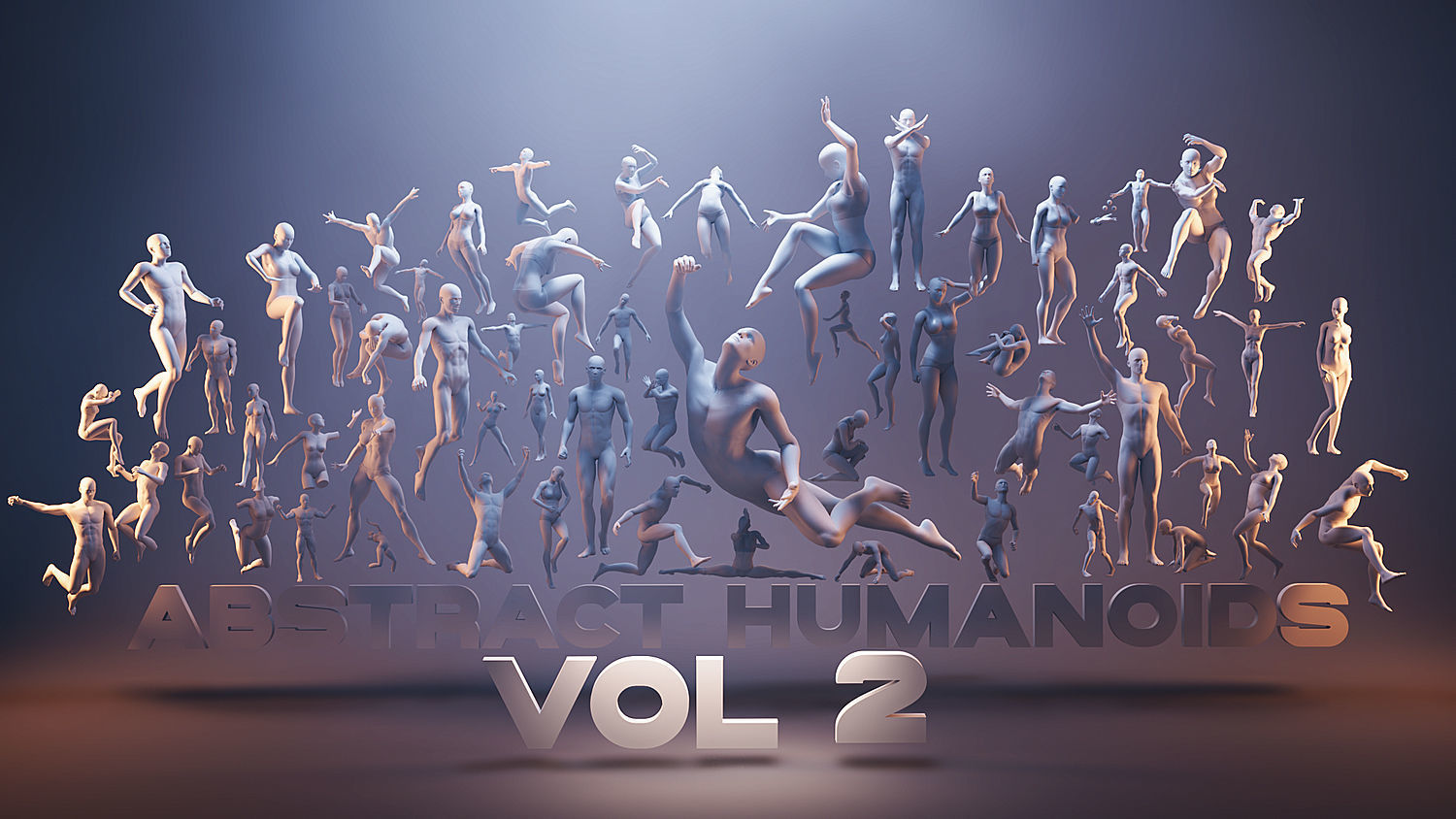 Abstract Humanoids 3D model_4