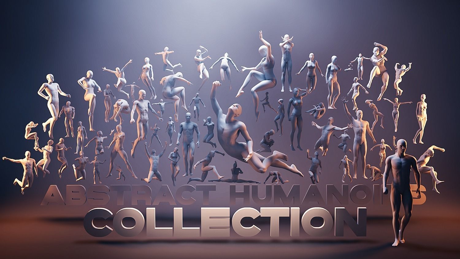 Abstract Humanoids 3D model_5