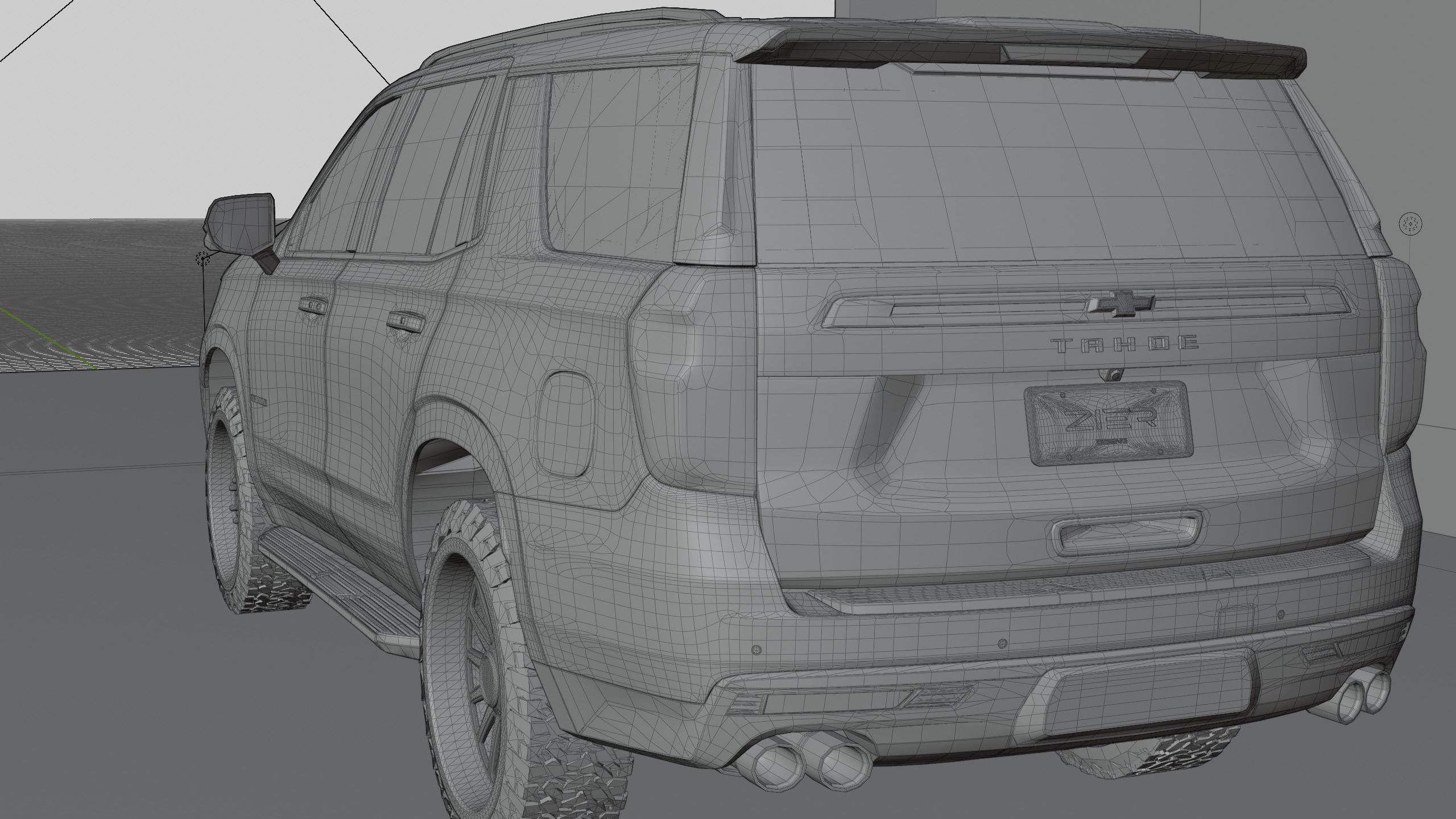 Chevrolet Tahoe High Country 2022 3D model_13