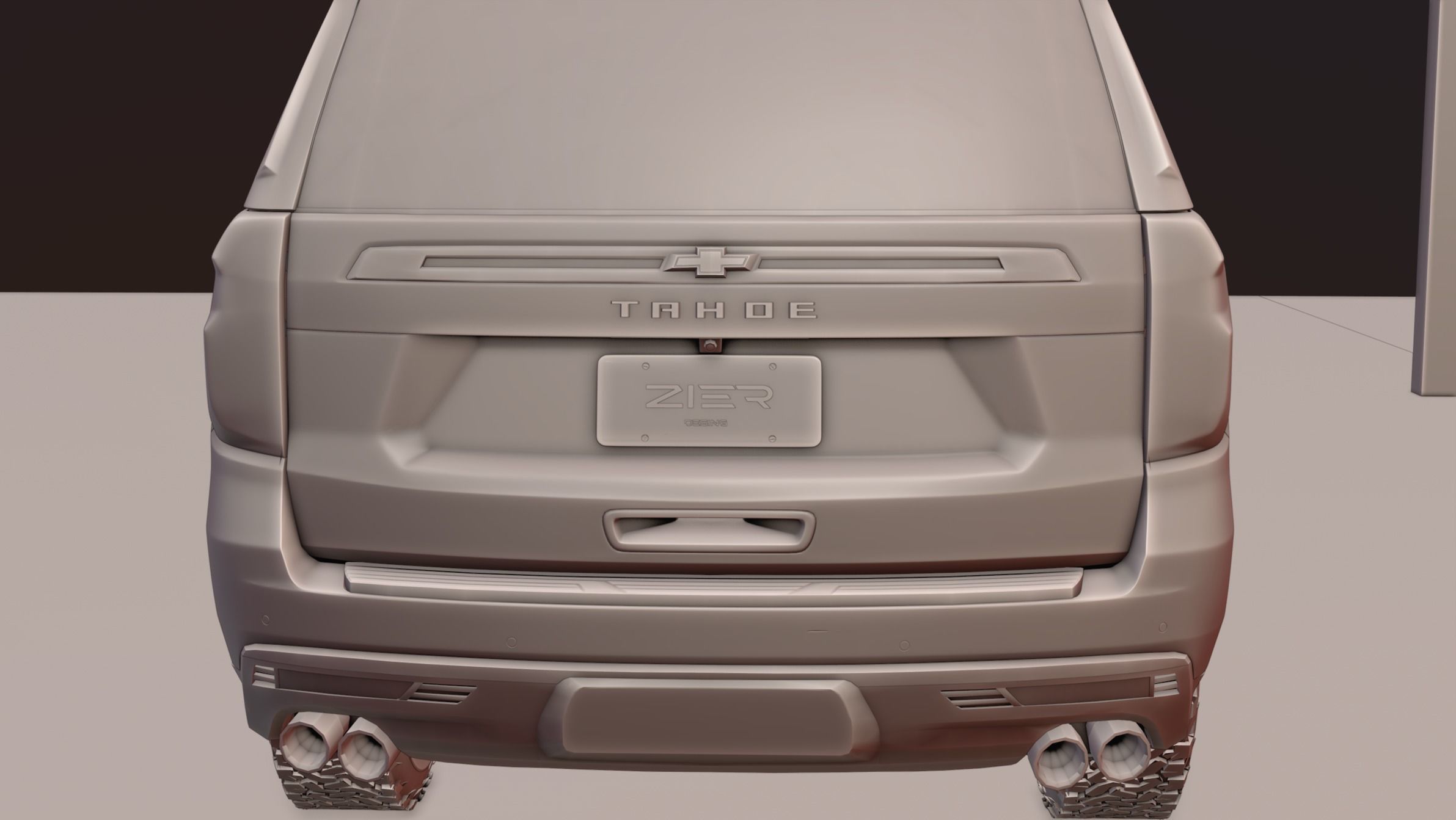 Chevrolet Tahoe High Country 2022 3D model_8