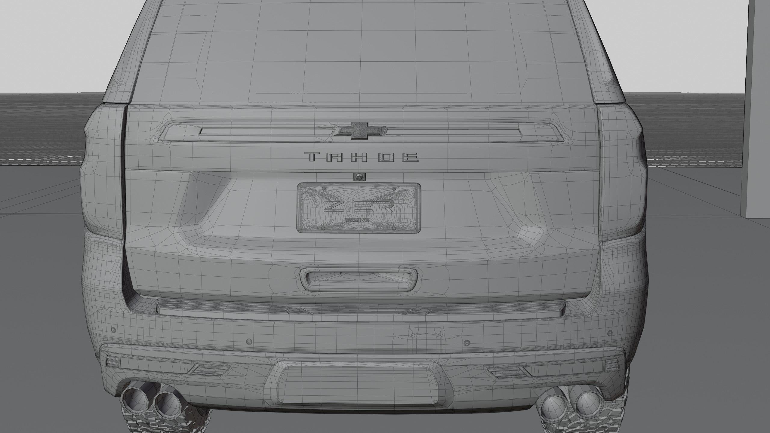 Chevrolet Tahoe High Country 2022 3D model_14