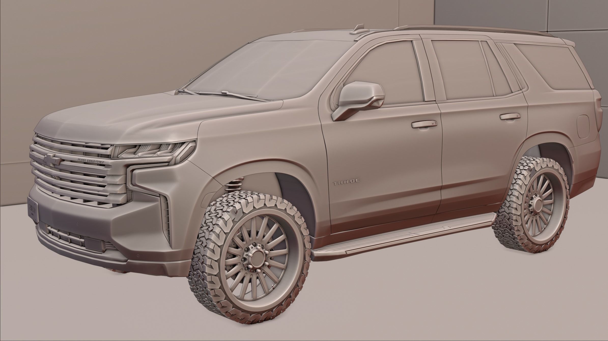 Chevrolet Tahoe High Country 2022 3D model_5