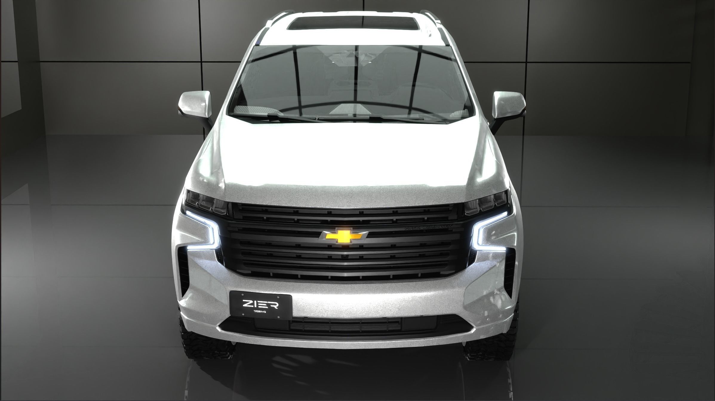 Chevrolet Tahoe High Country 2022 3D model_4