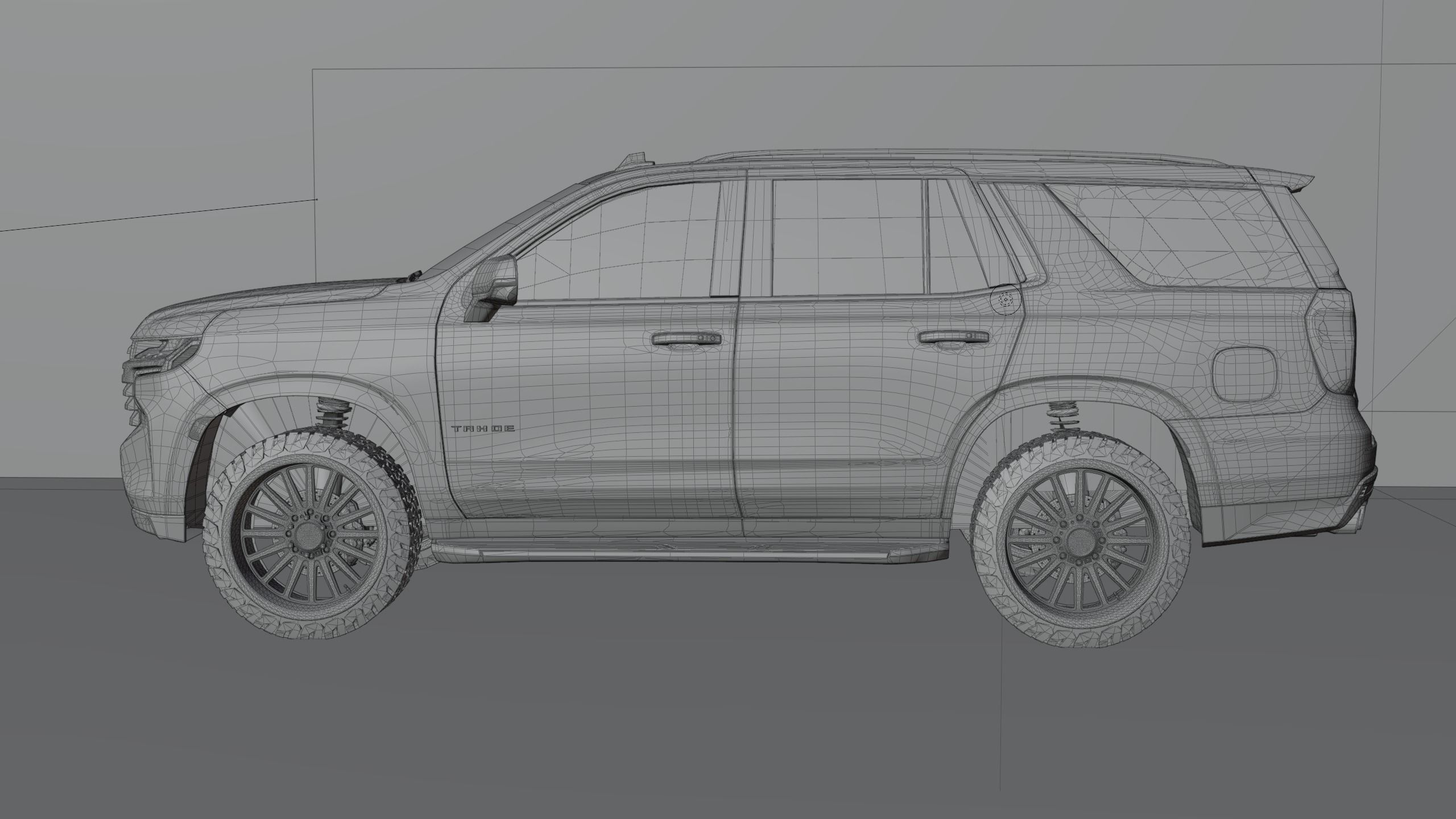 Chevrolet Tahoe High Country 2022 3D model_12