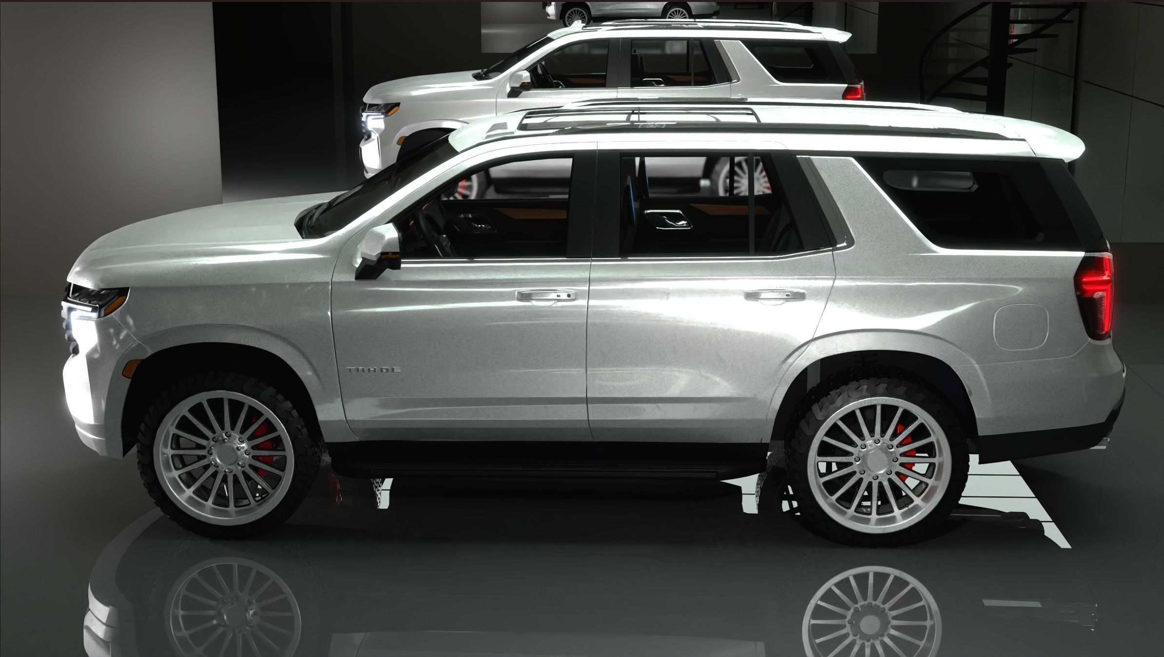 Chevrolet Tahoe High Country 2022 3D model_1