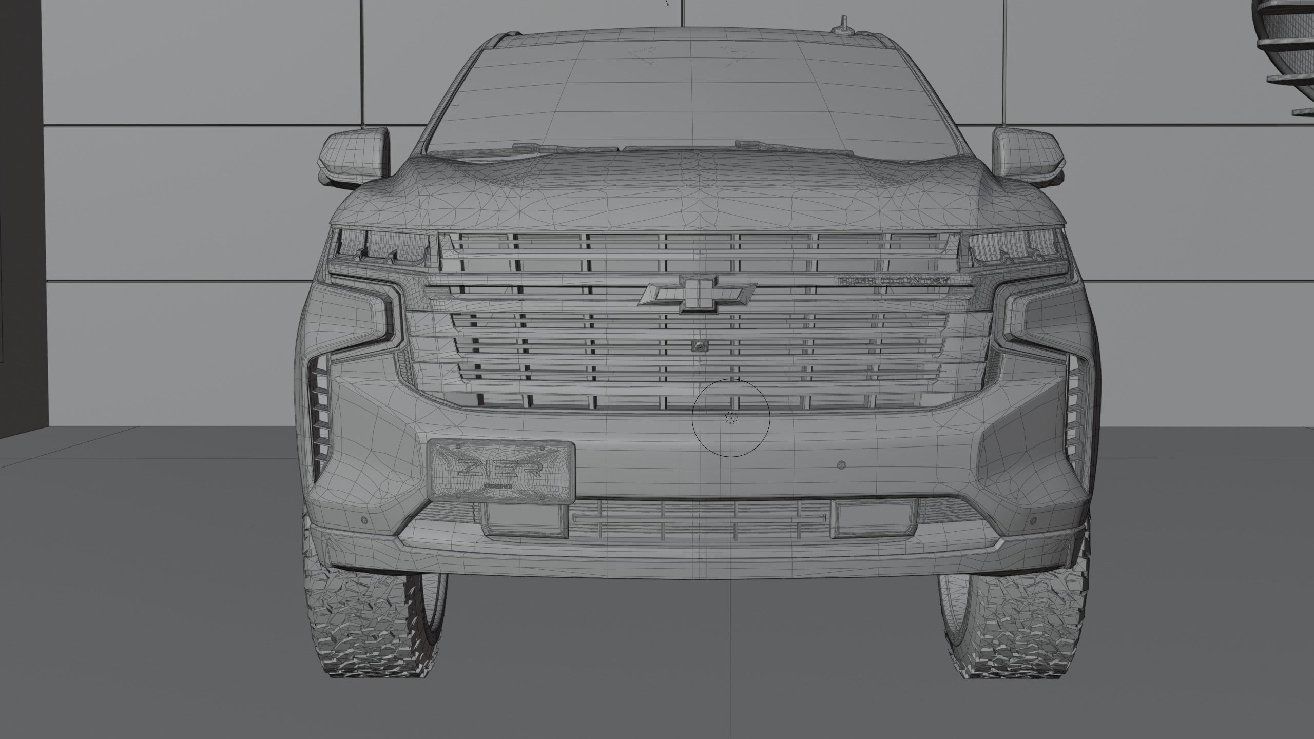 Chevrolet Tahoe High Country 2022 3D model_11