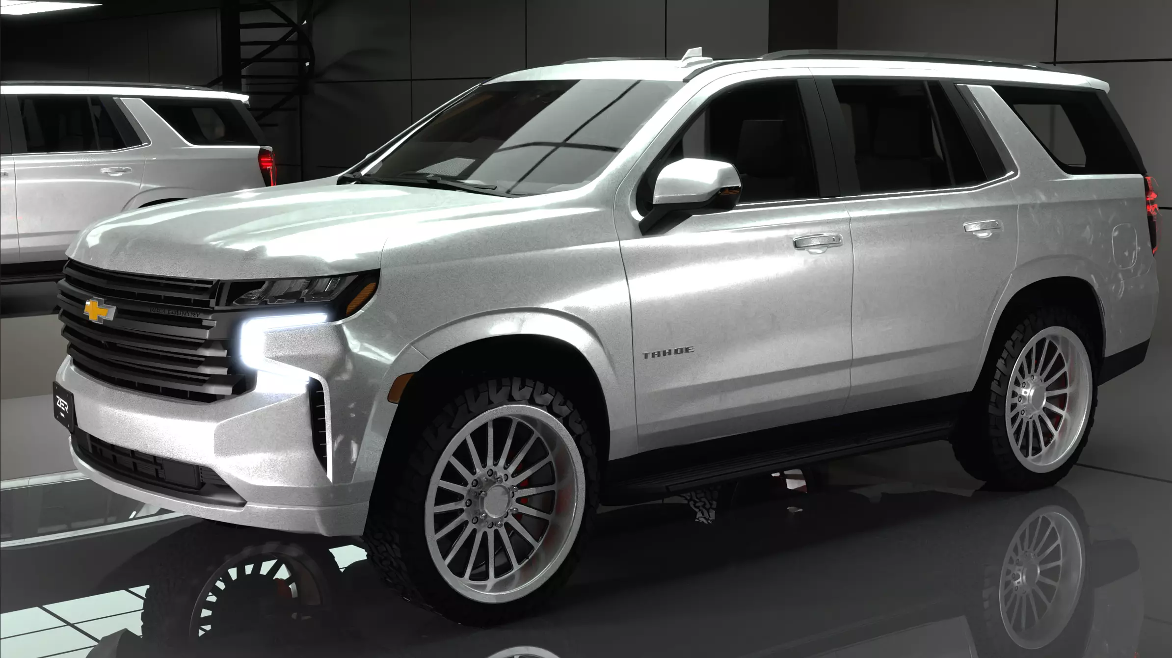 Chevrolet Tahoe High Country 2022 3D model_0