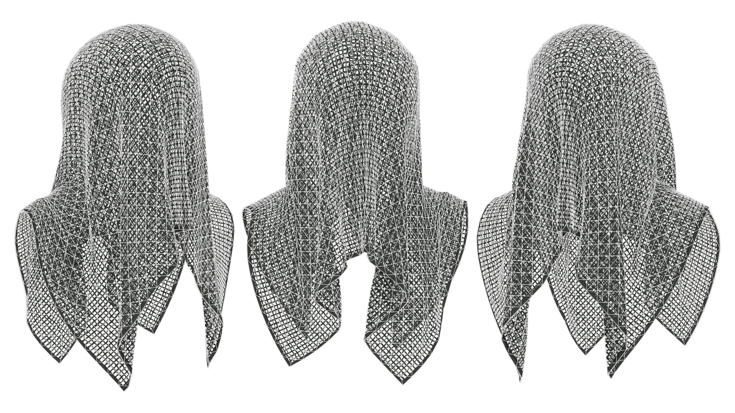 MILITARY FROGMAN SCRIM Low-poly 3D model_5