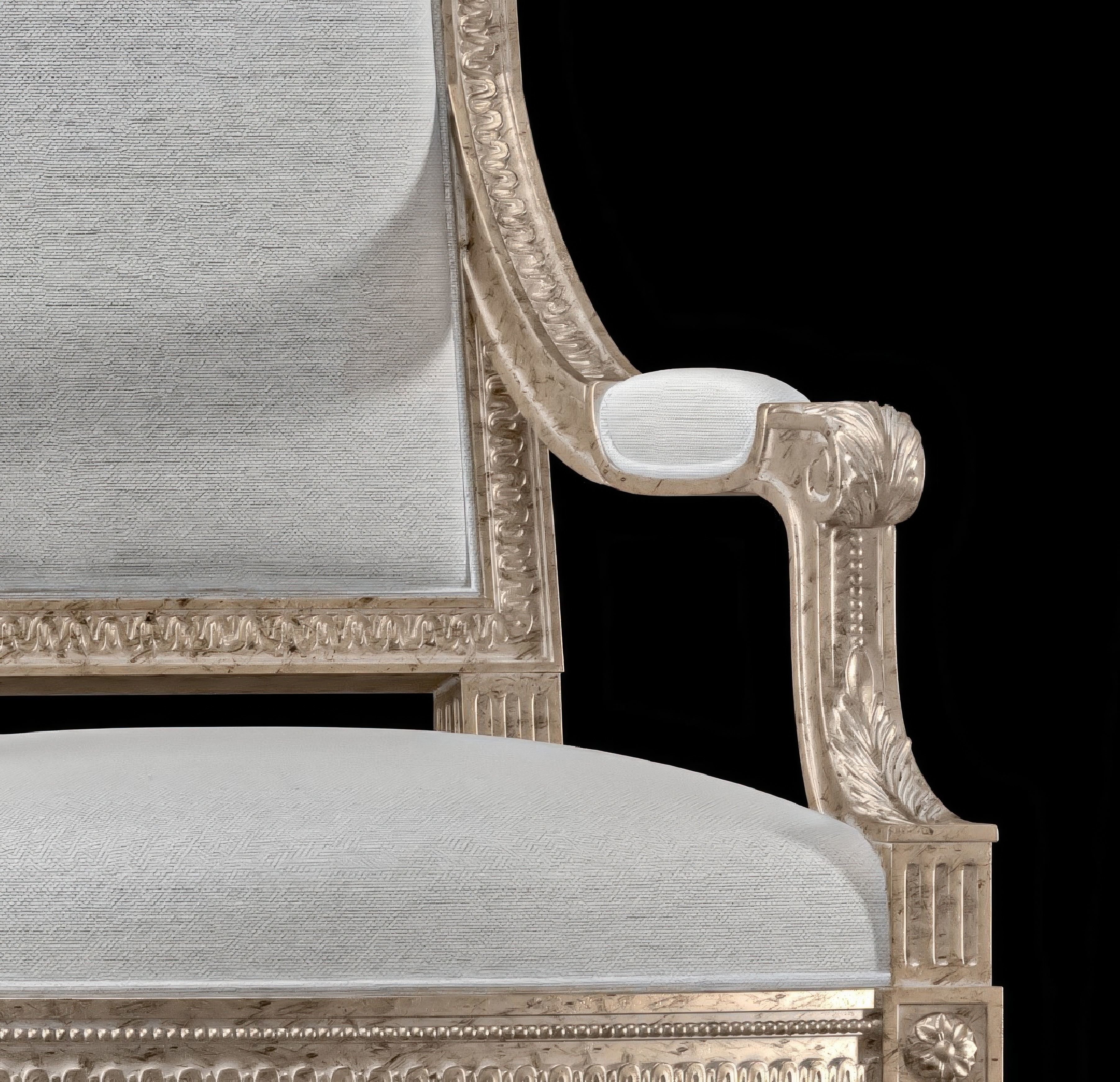 ebanista luciani rectangular dining table  and chair 3D model_6