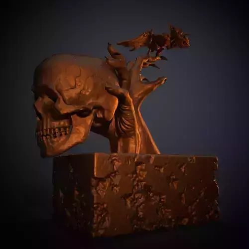 Scary Hand 3D Print Modelling 