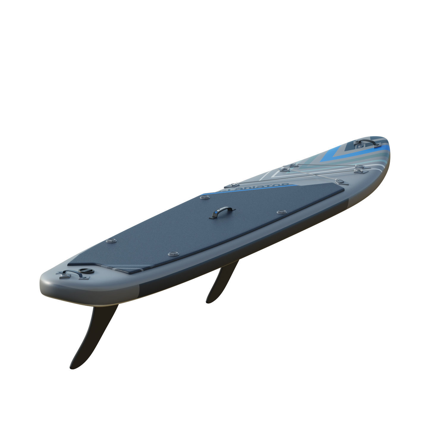 Gladiator Paddle Board 3D model_3