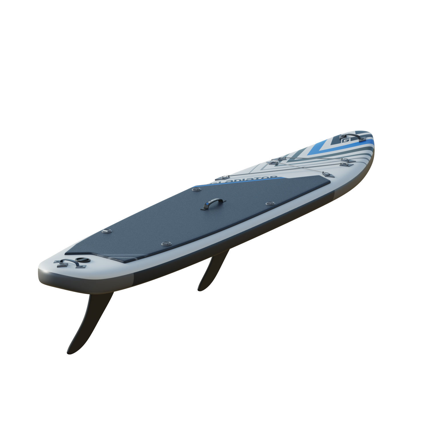 Gladiator Paddle Board 3D model_25