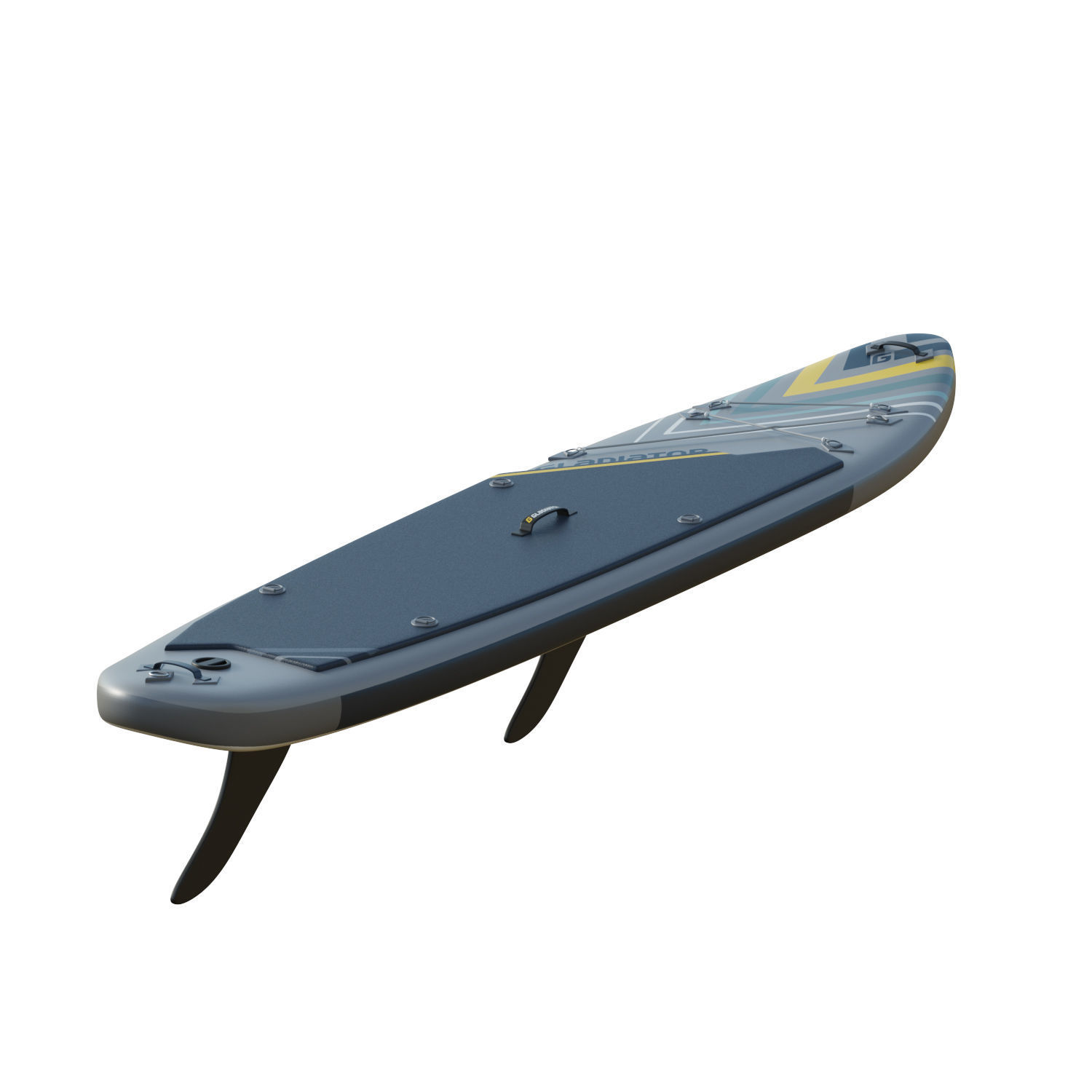 Gladiator Paddle Board 3D model_14