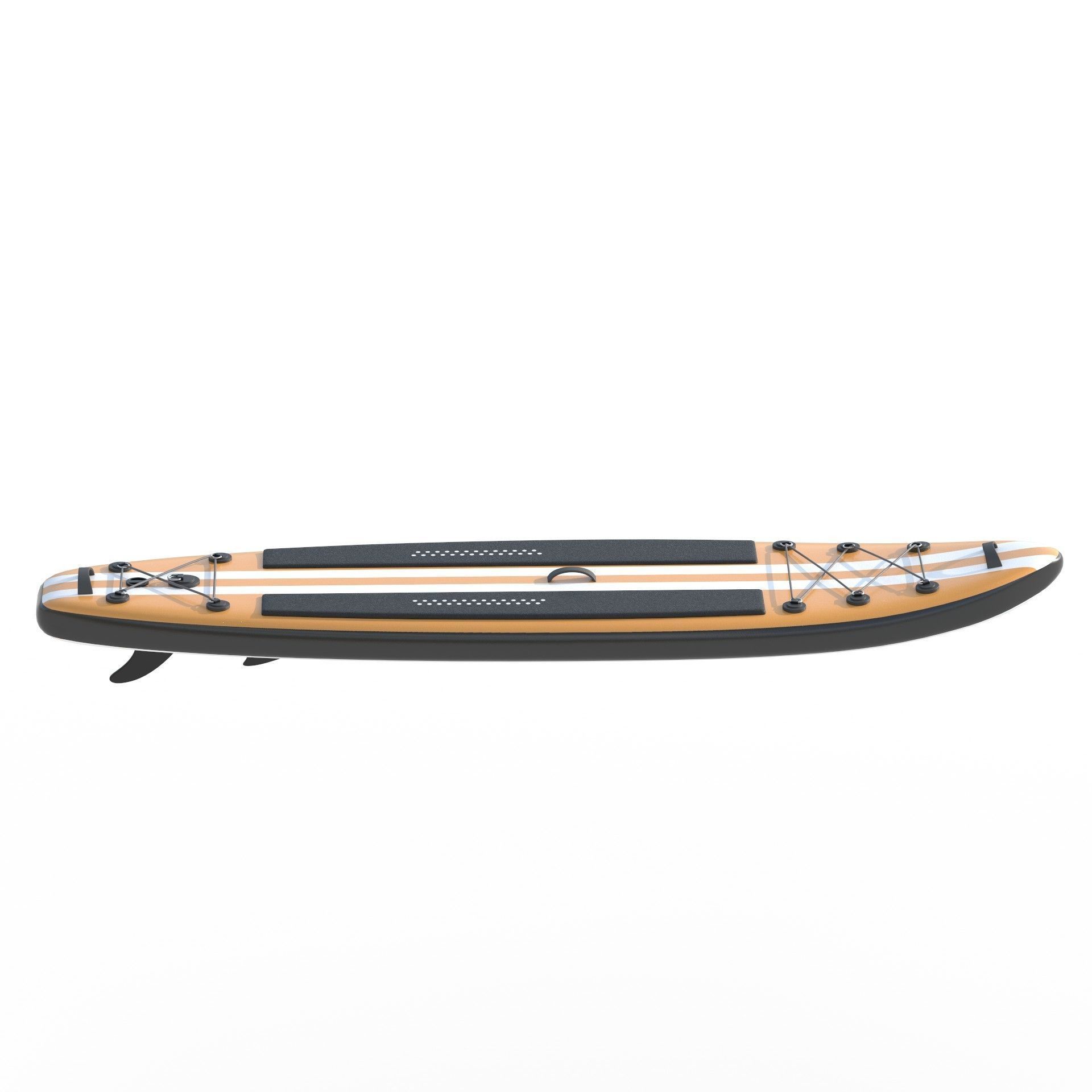 Paddle Board 4 colors collection Low-poly 3D model_10