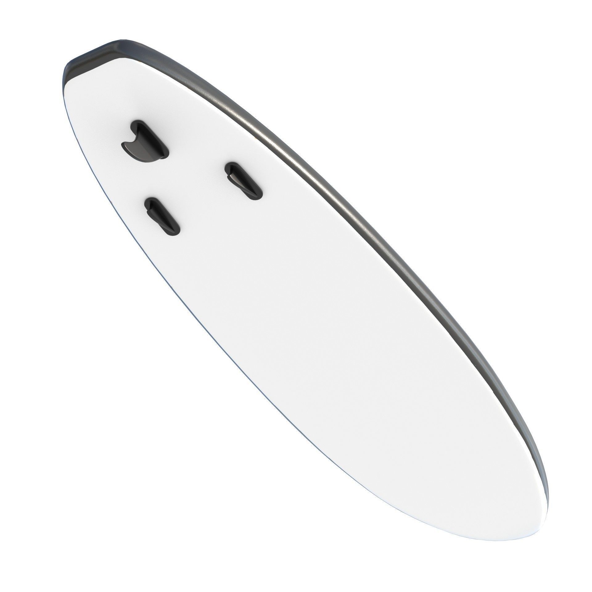 Paddle Board 4 colors collection Low-poly 3D model_13