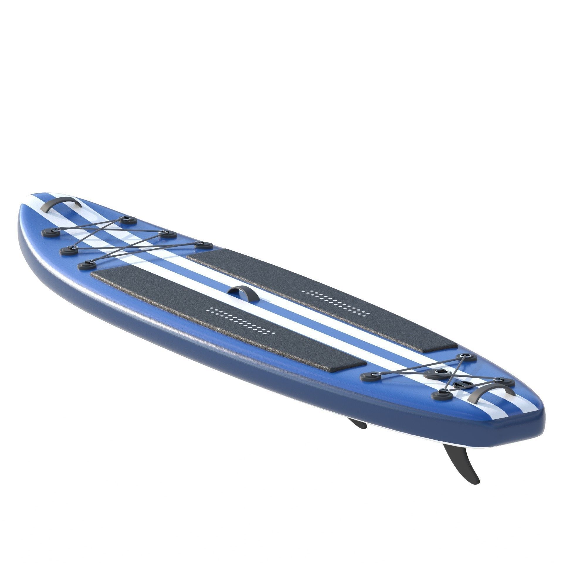 Paddle Board 4 colors collection Low-poly 3D model_7