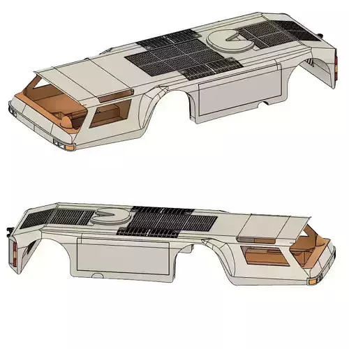 STEINWINTER SUPERCARGO 2040 LKW MODELL RC PROTOTYPE 3D print model