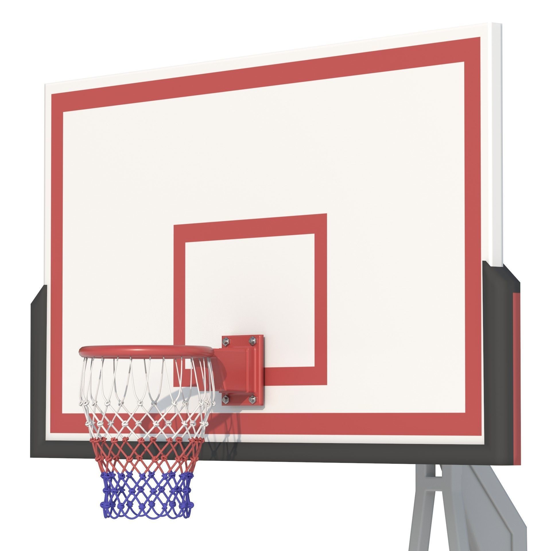 Basketball Court  3D model_12
