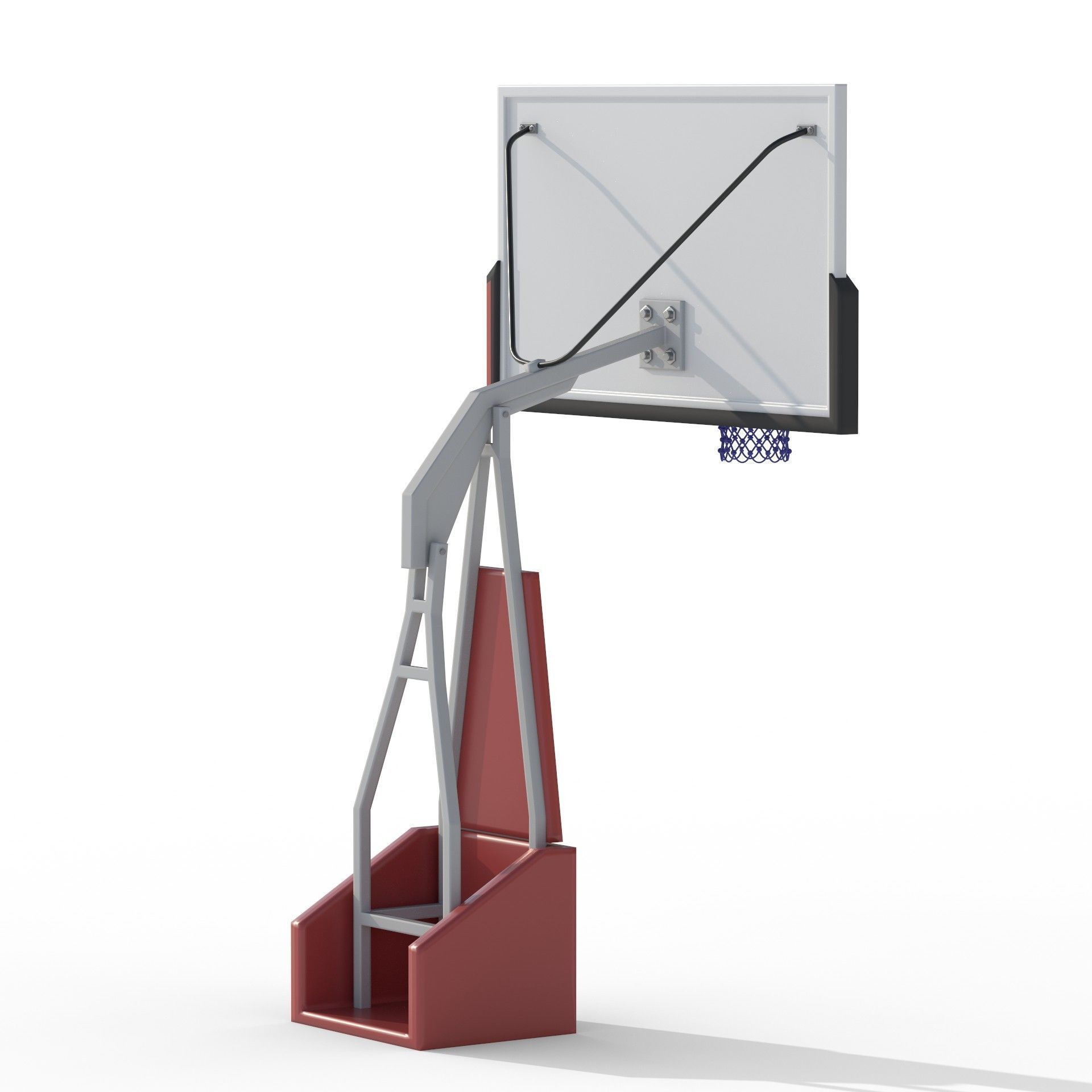Basketball Court  3D model_15