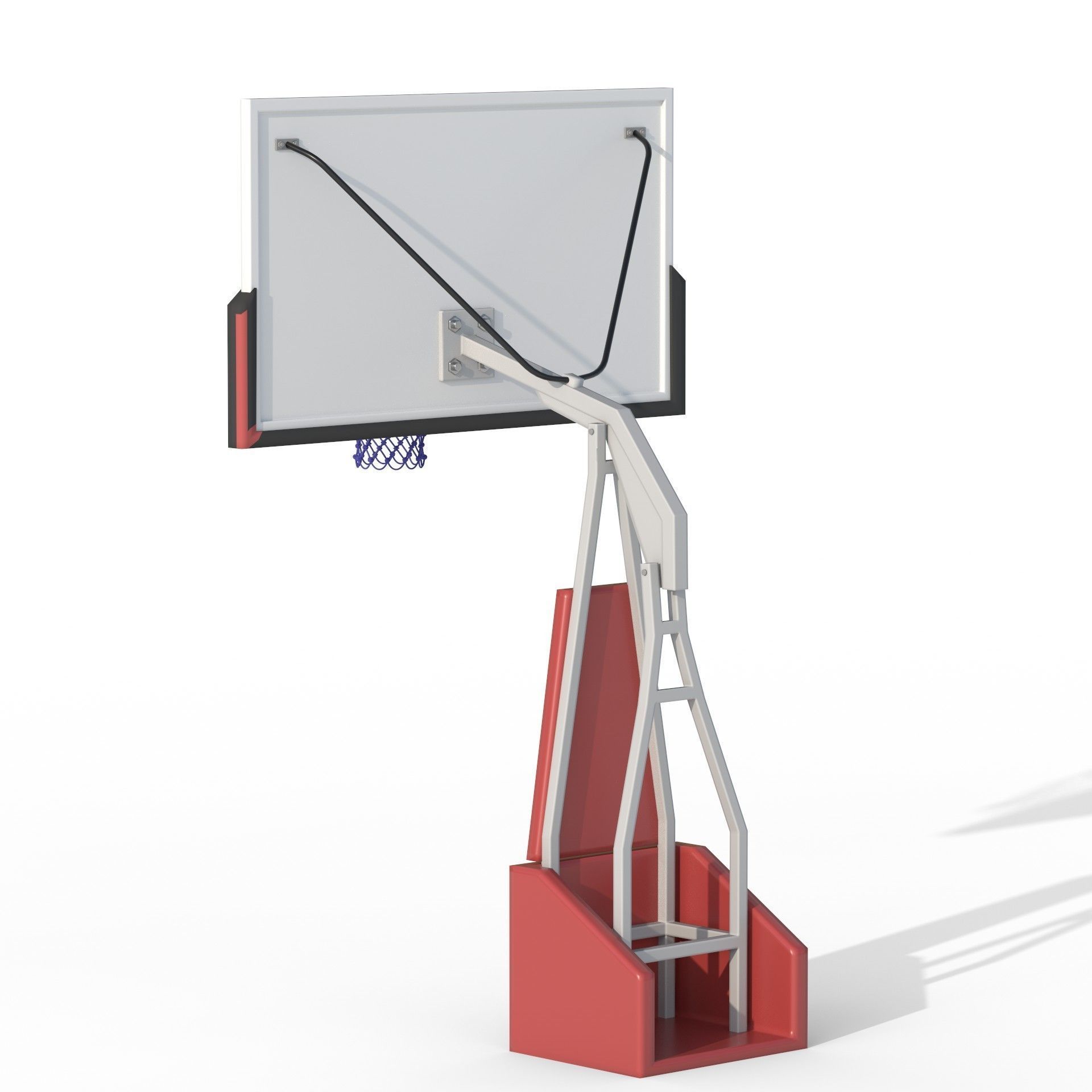 Basketball Court  3D model_16