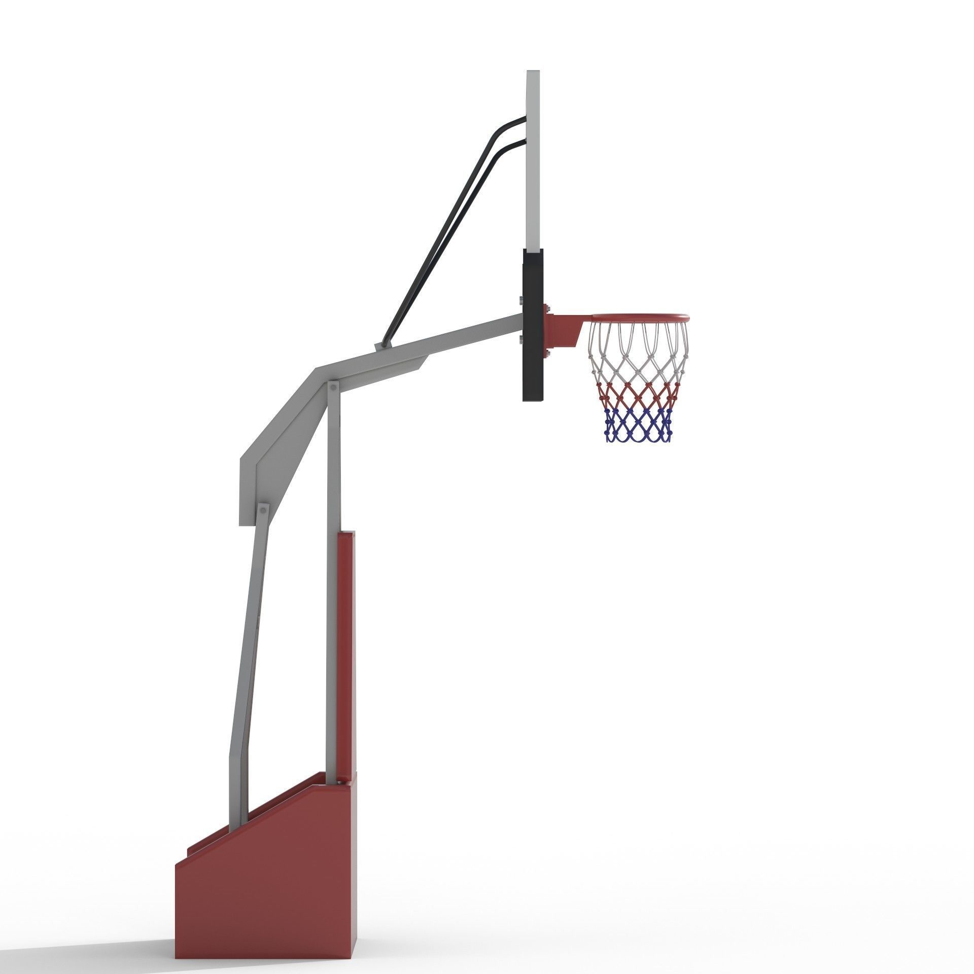 Basketball Court  3D model_14