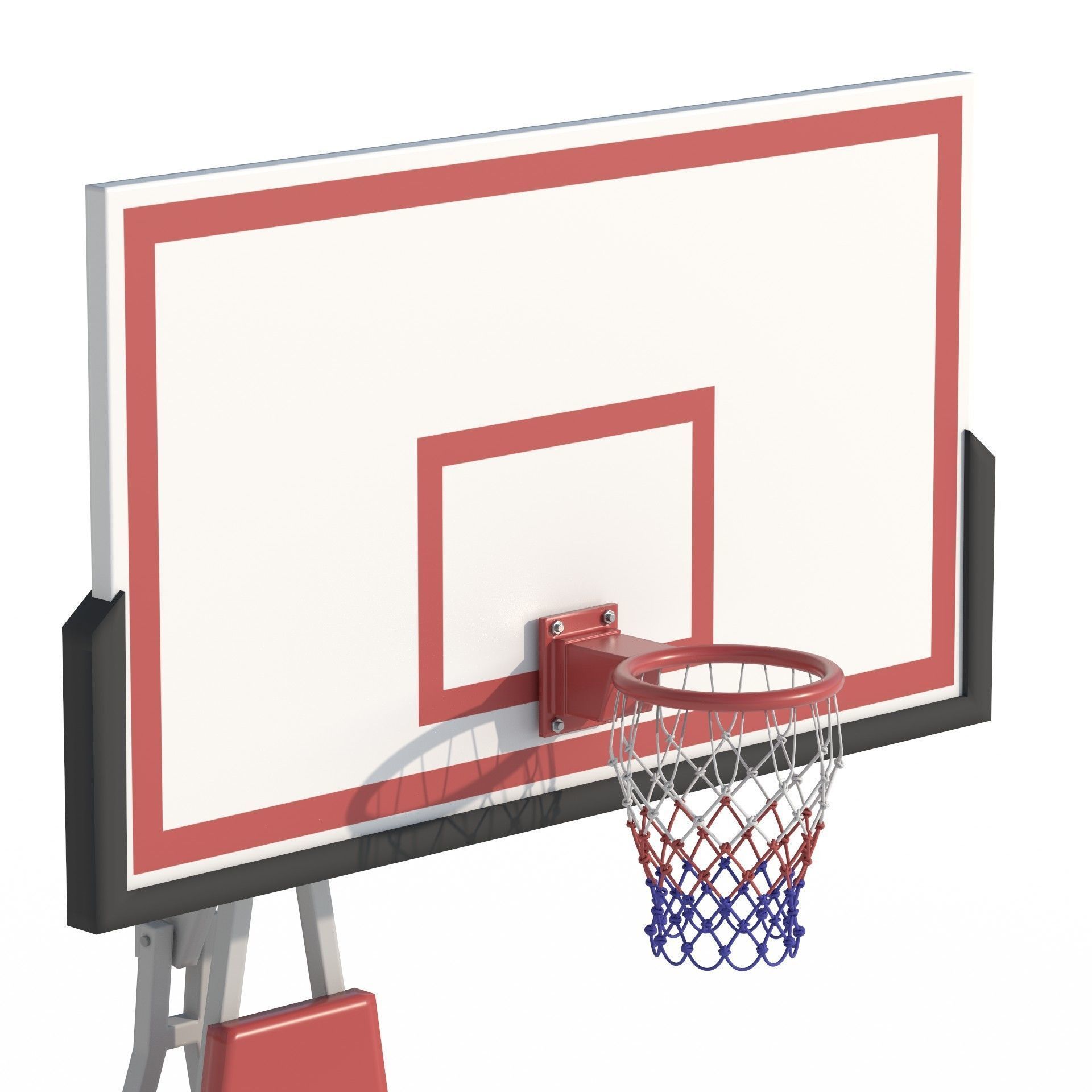 Basketball Court  3D model_13