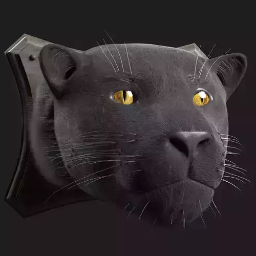 Pantera Pen Stuffed 3D model