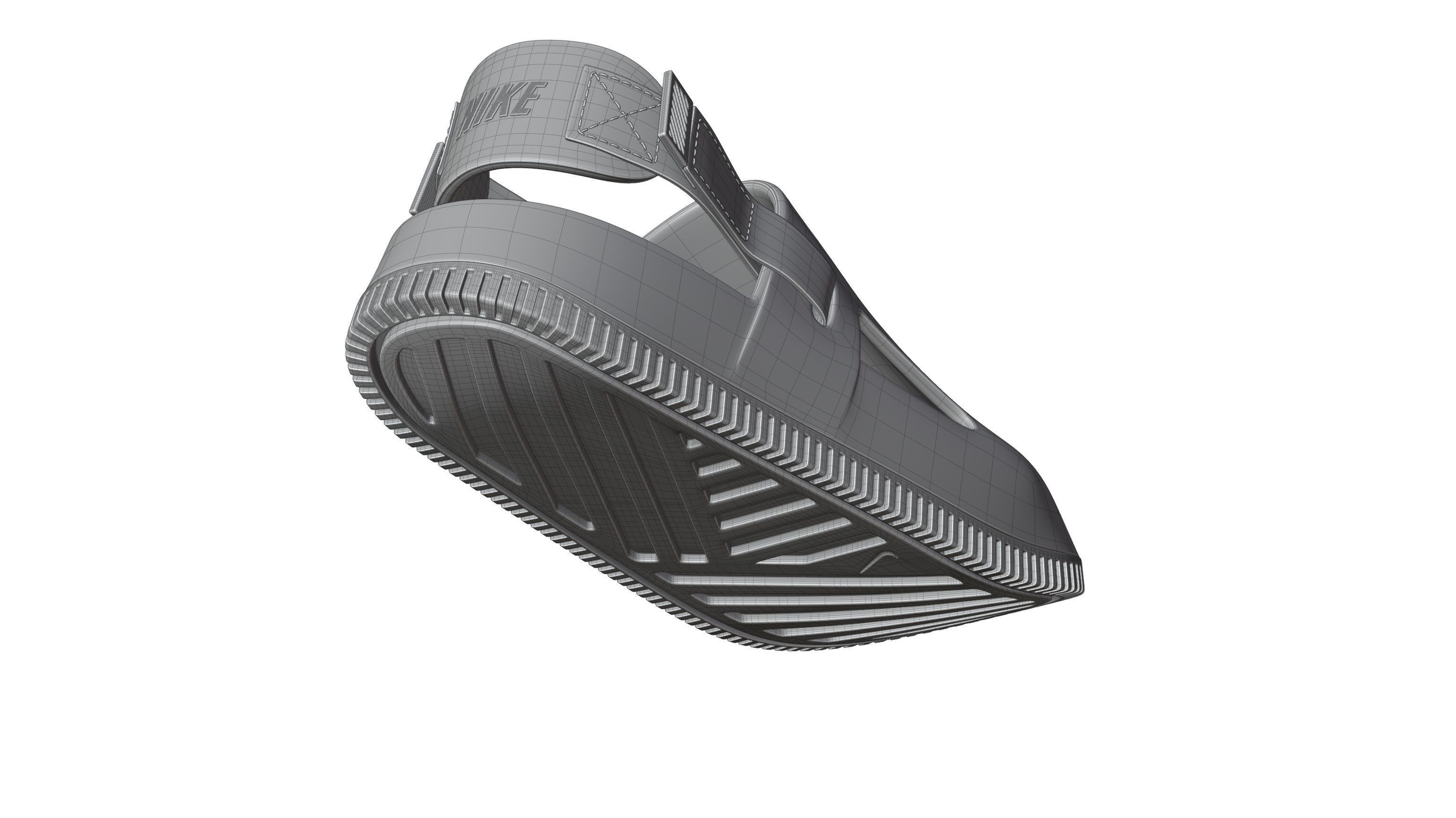 Nike Calm Mule 3D model_21
