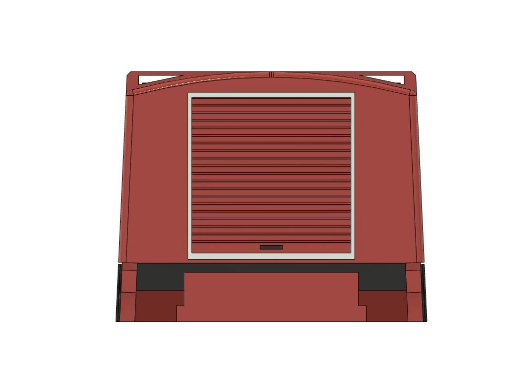 FEUERWEHR AUFBAU LKW TRUCK LASTWAGEN KAROSSERIE KABINE 3D print model_6