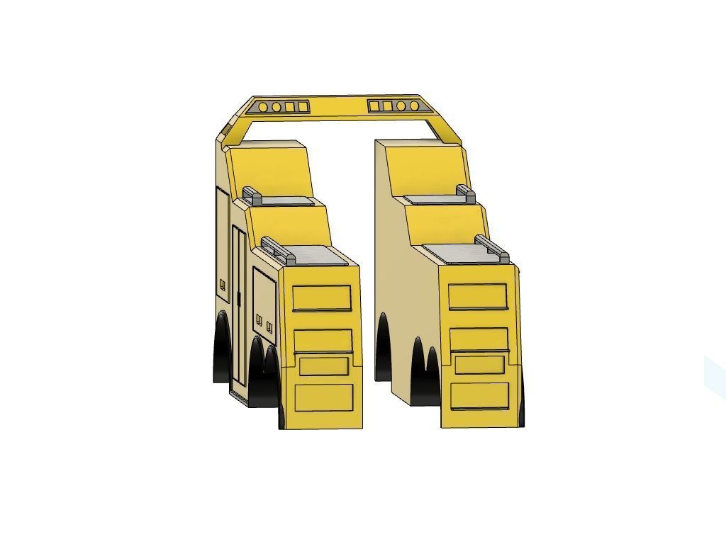 ABSCHLEPPER AUFBAU LKW TRUCK RC 3D print model_5