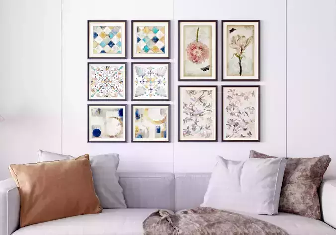 American picture decorative combination hanging