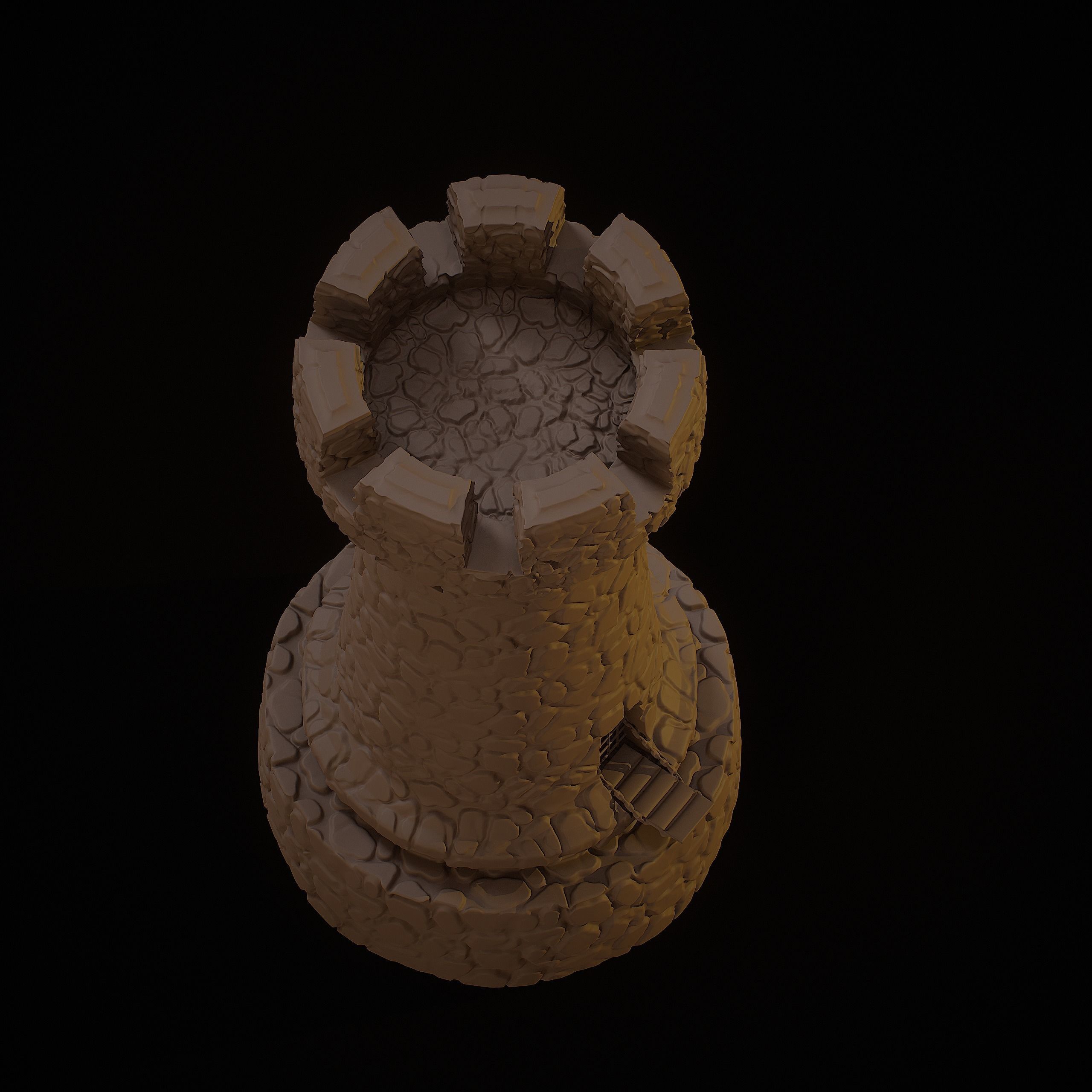 Chess Castle 3d Print Model 3D print model_7