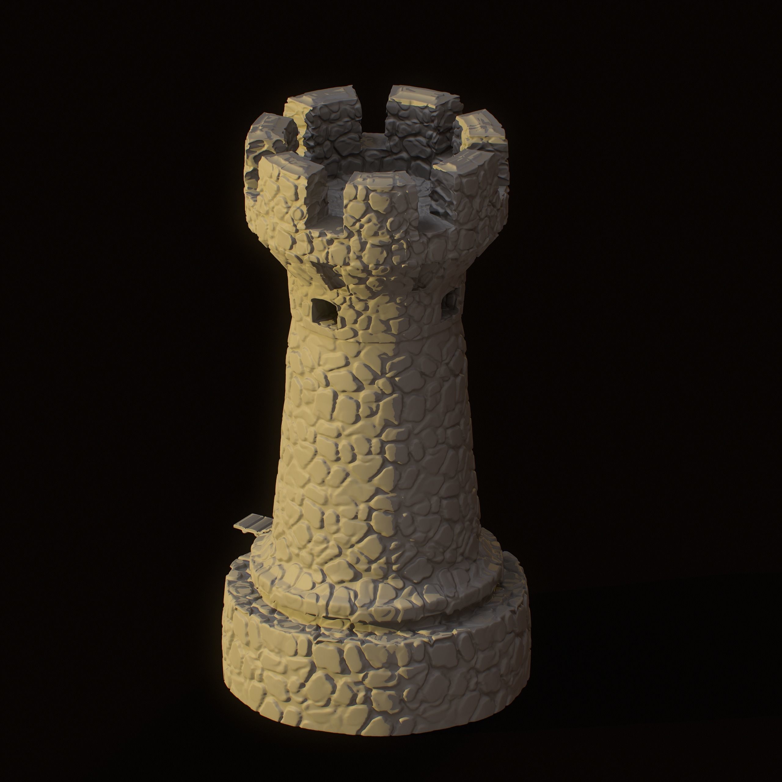 Chess Castle 3d Print Model 3D print model_11