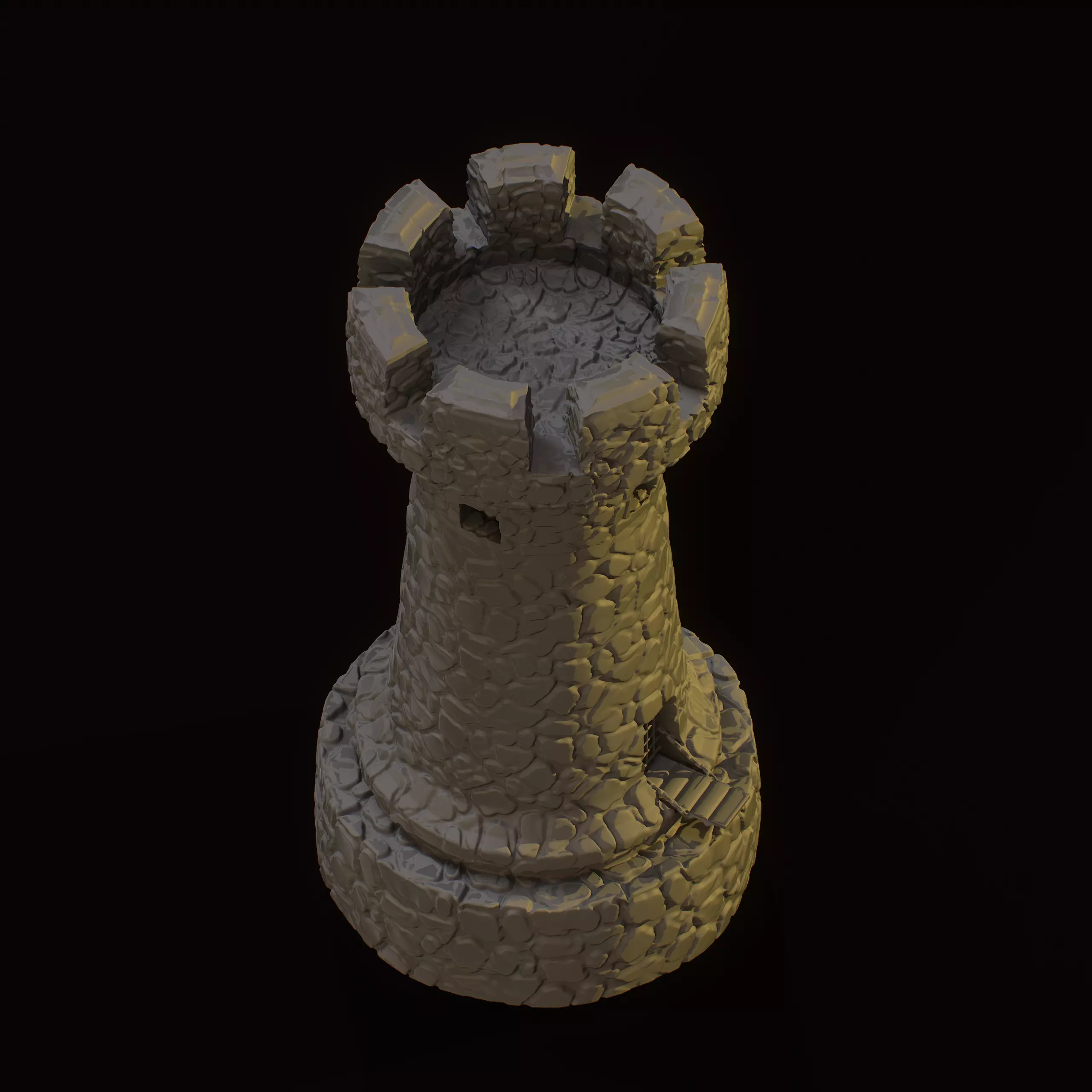Chess Castle 3d Print Model 3D print model_0