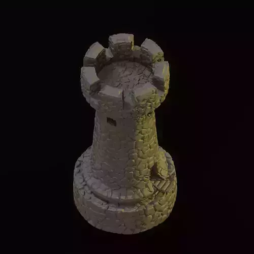 Chess Castle 3d Print Model