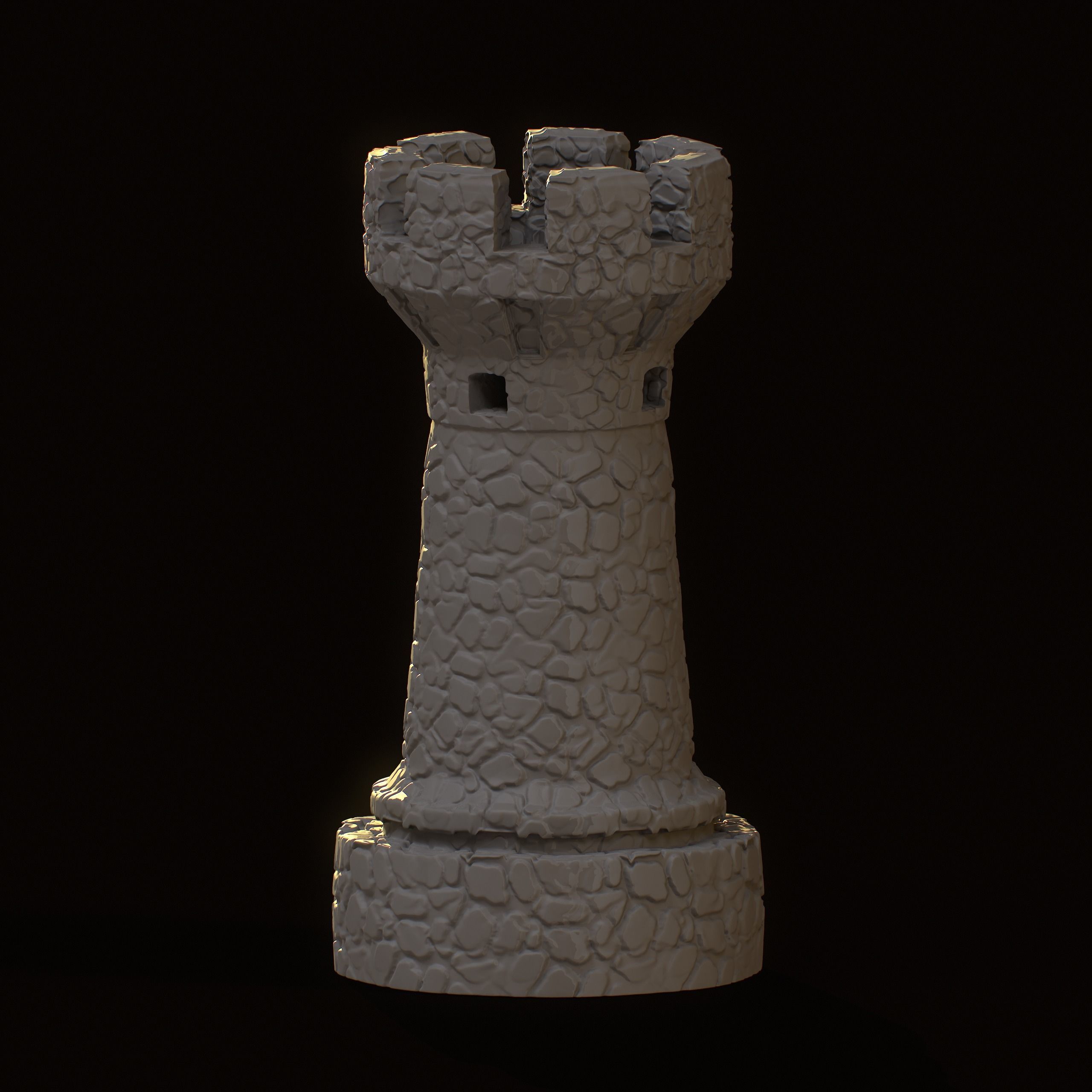 Chess Castle 3d Print Model 3D print model_14