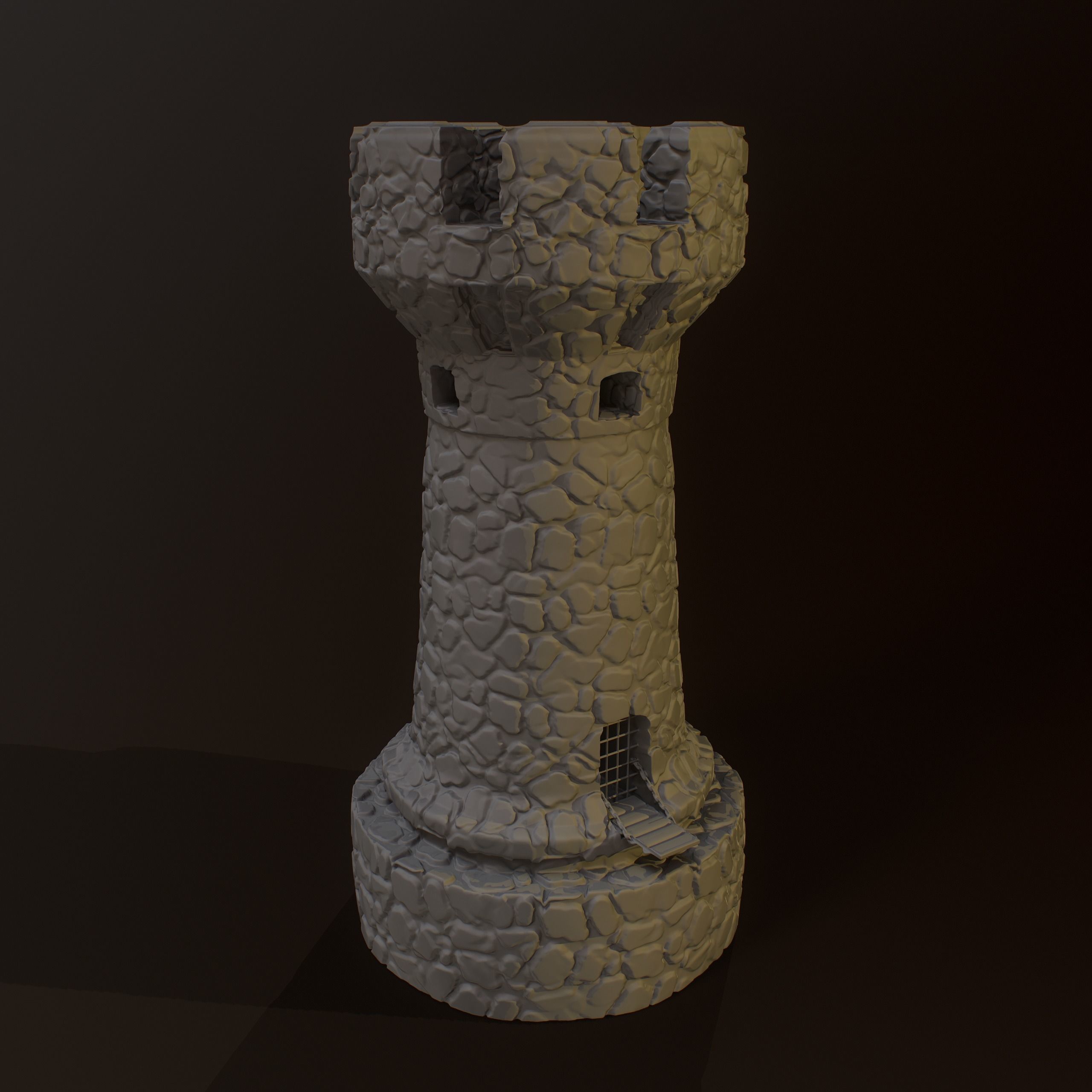 Chess Castle 3d Print Model 3D print model_10