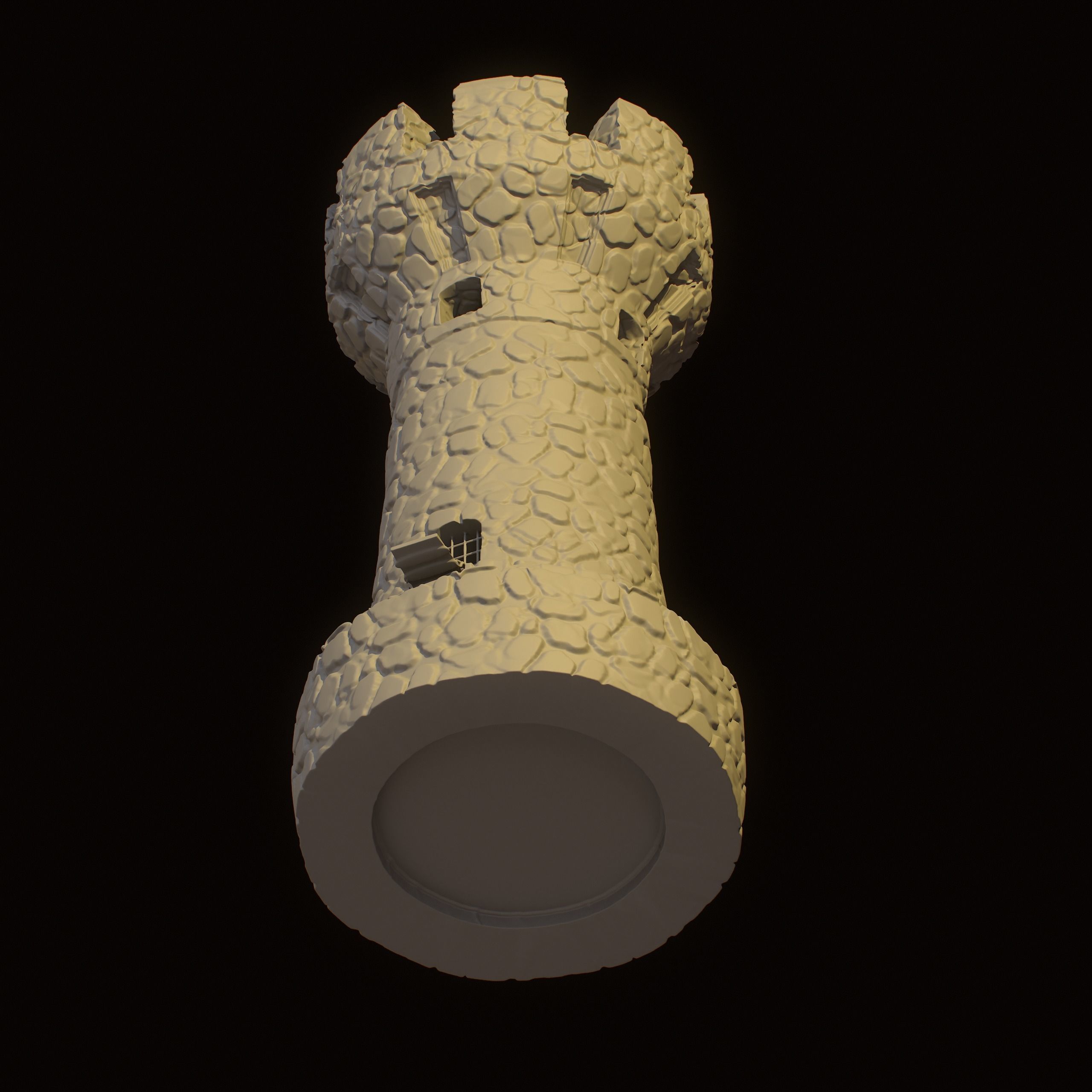 Chess Castle 3d Print Model 3D print model_12