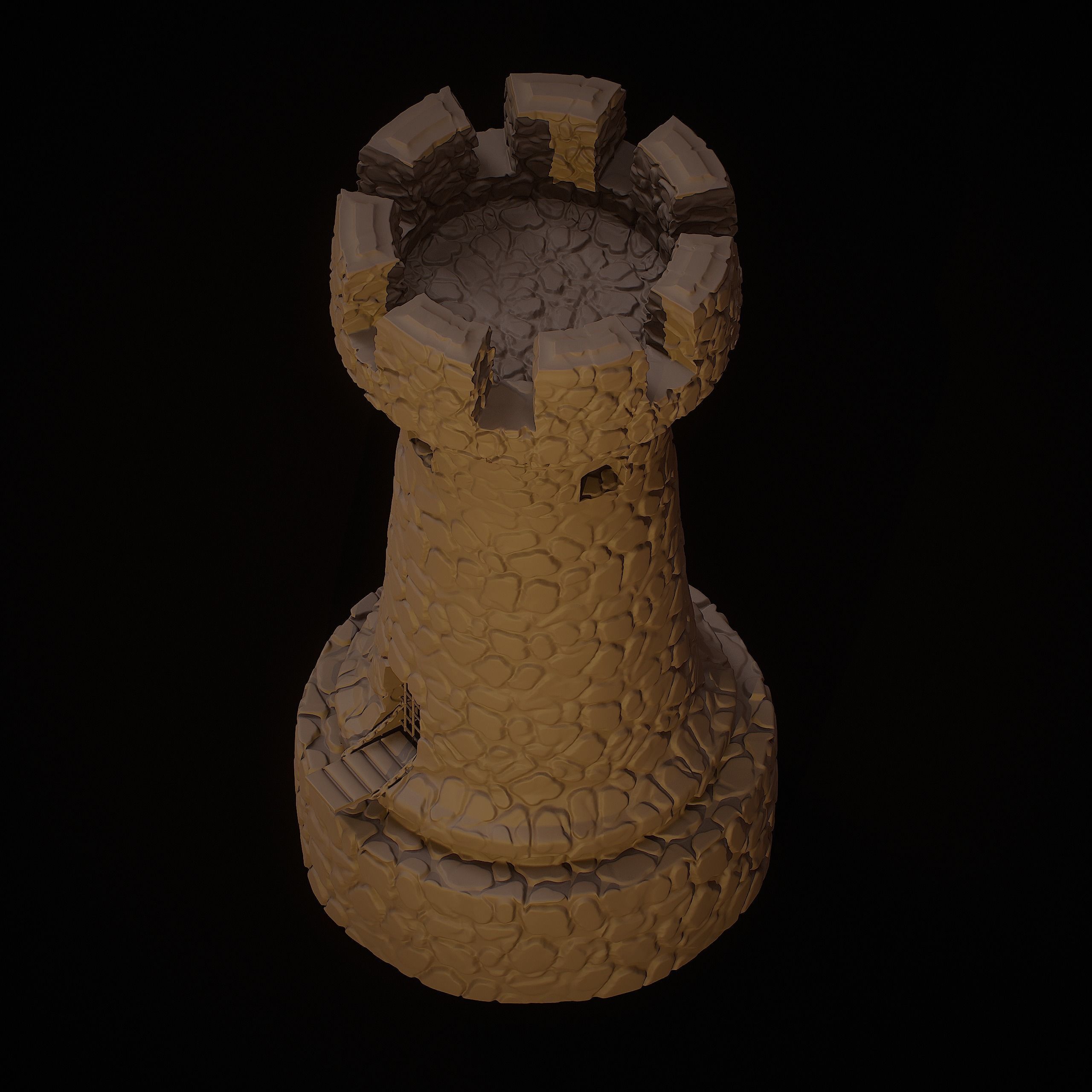 Chess Castle 3d Print Model 3D print model_6