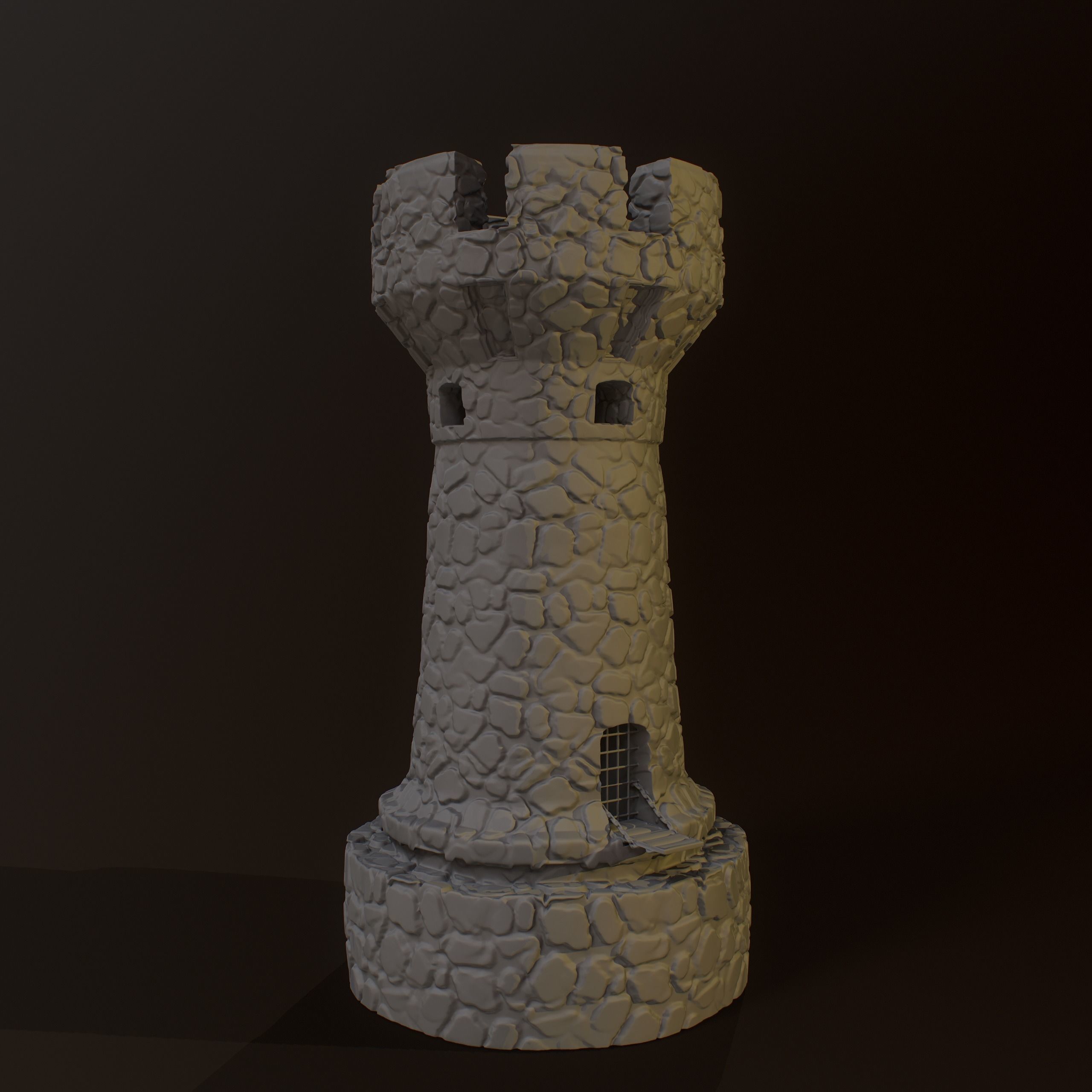 Chess Castle 3d Print Model 3D print model_9