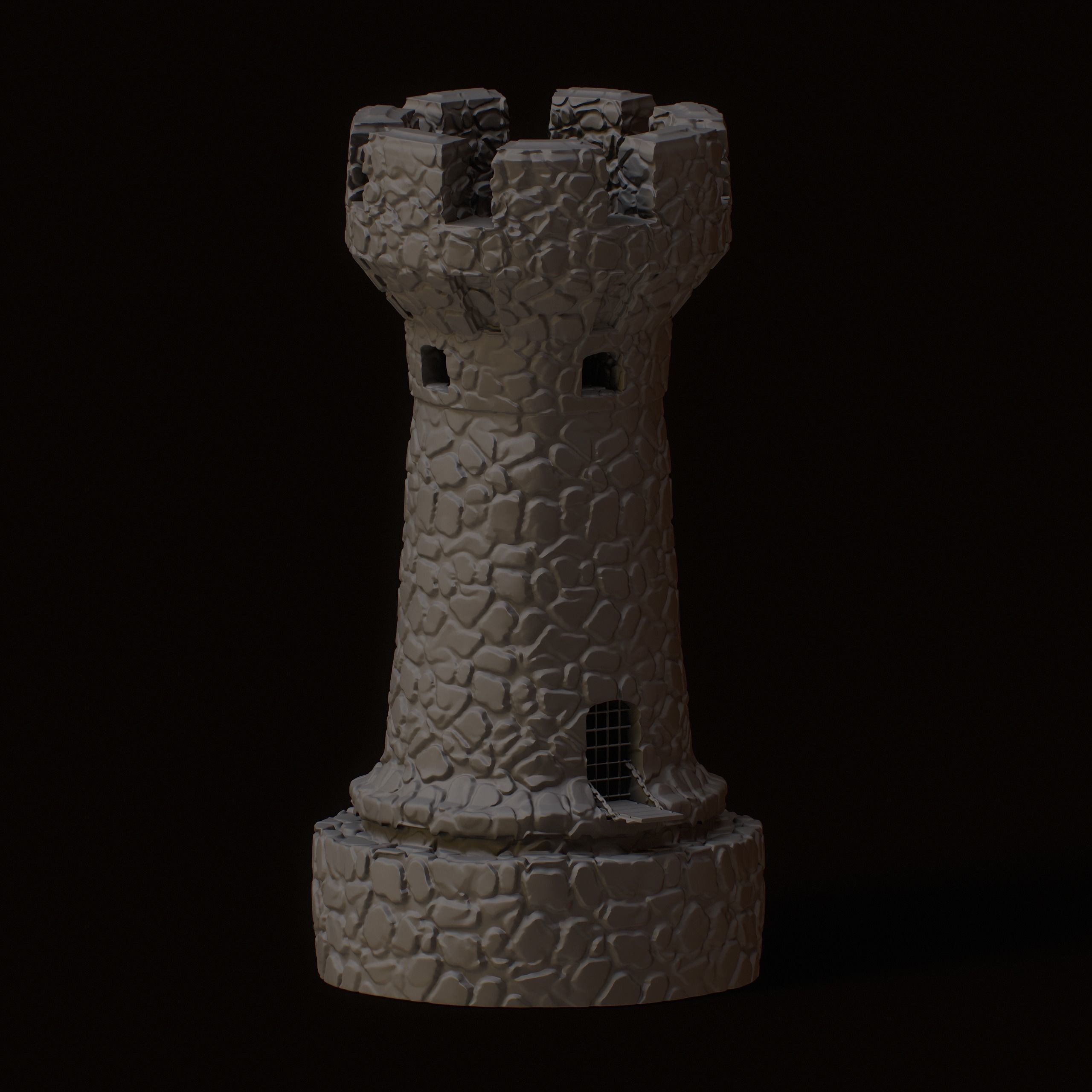 Chess Castle 3d Print Model 3D print model_18