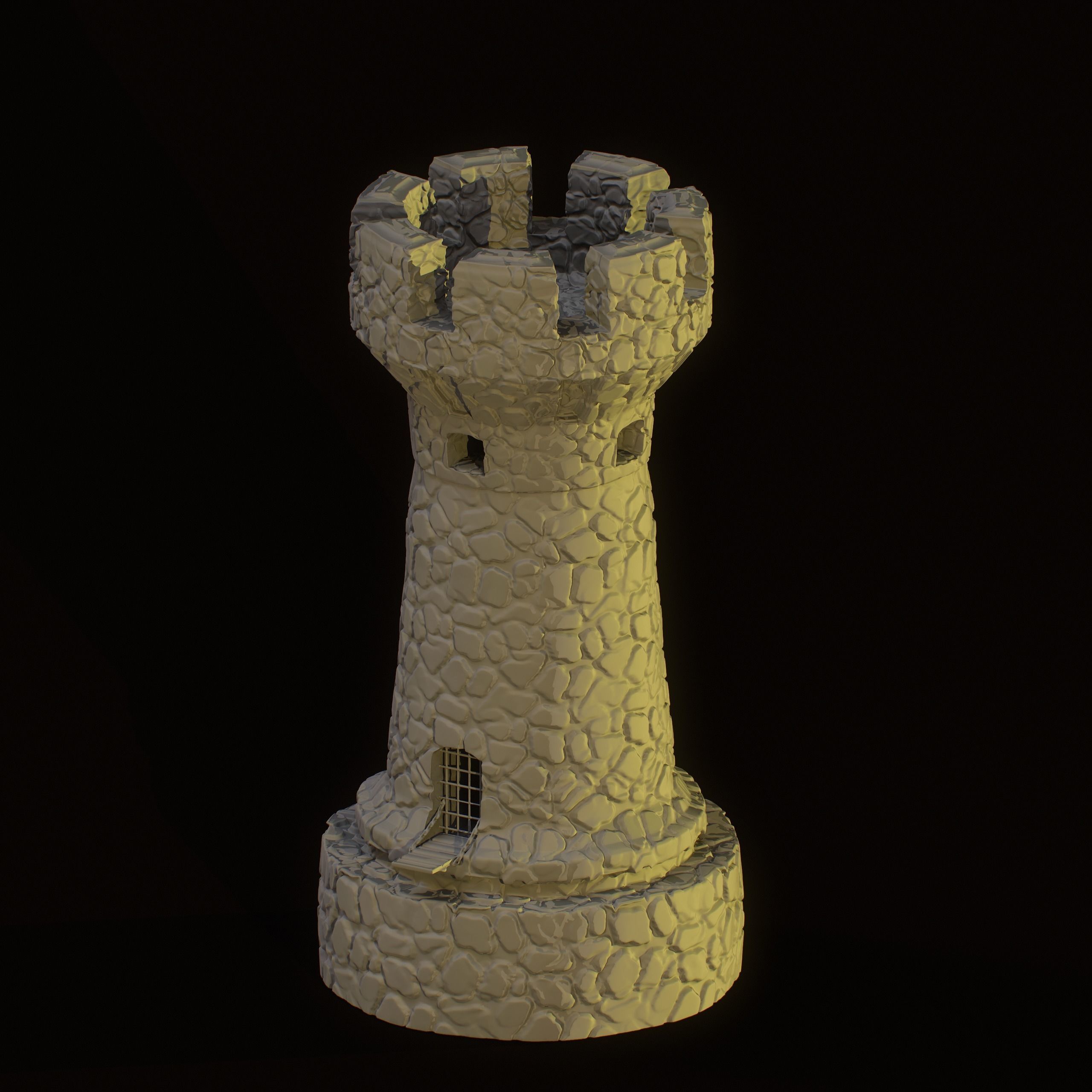 Chess Castle 3d Print Model 3D print model_2