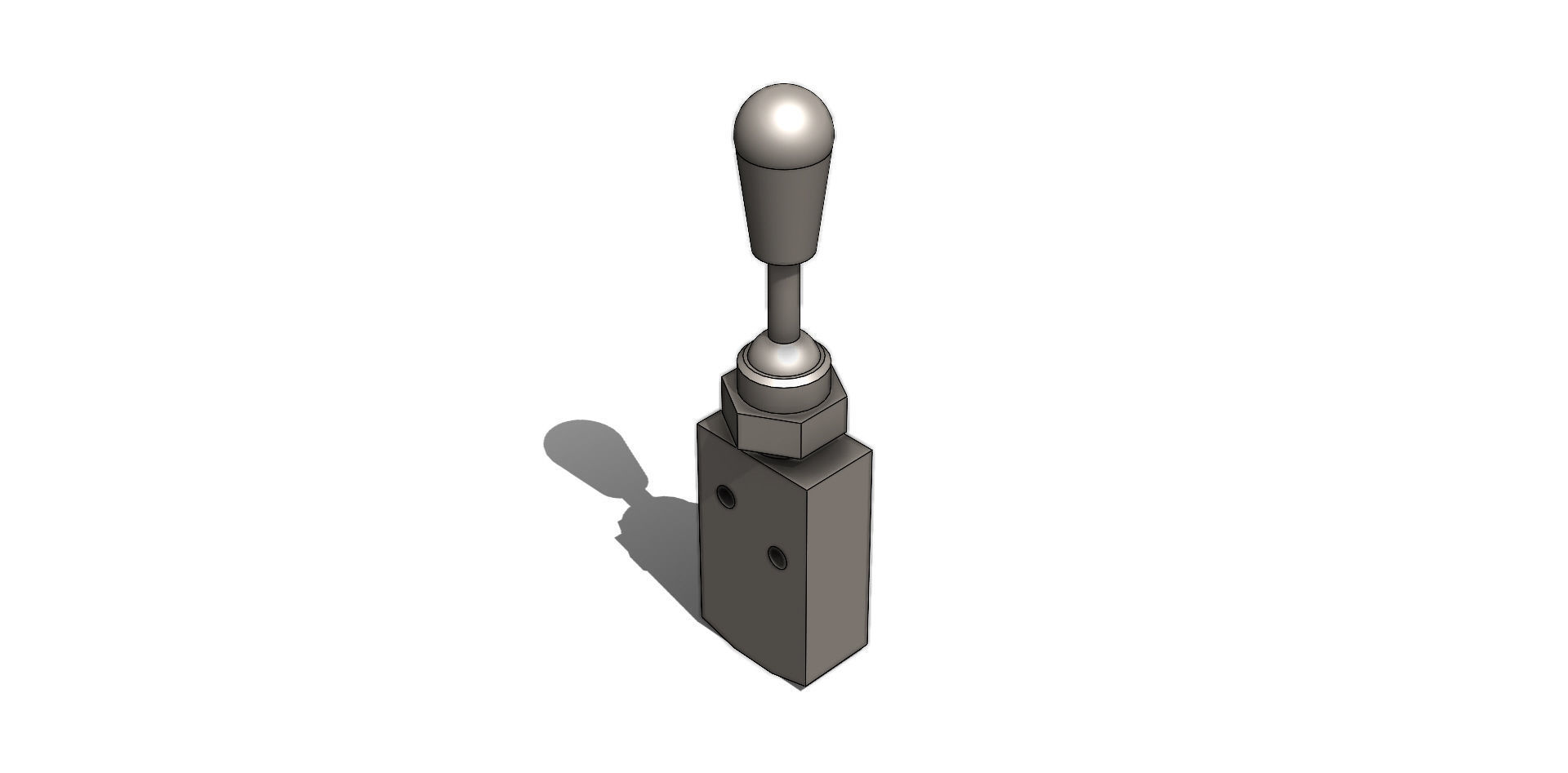 Valvula de Comando Universal Lever Command Micro 0230007300 3D model_1