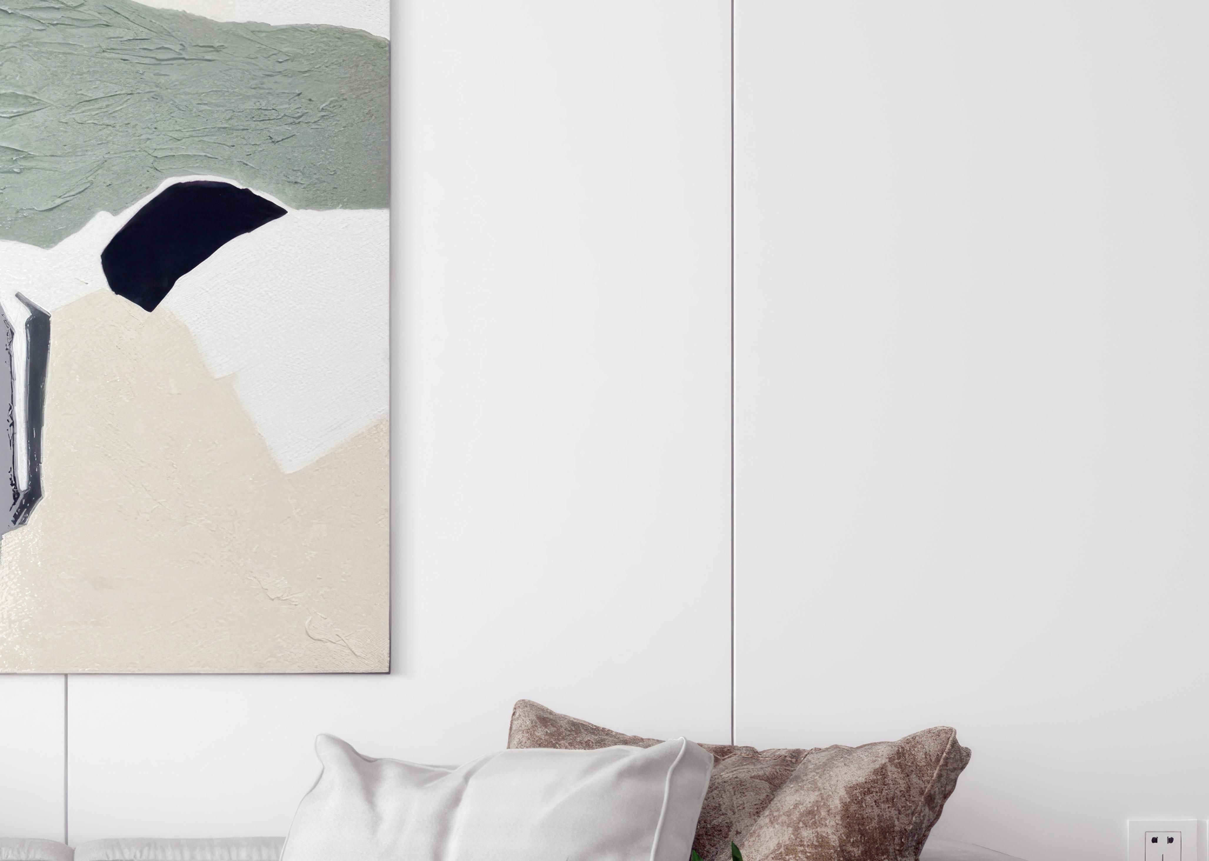 painting decorative green Modern ink 3D model_5