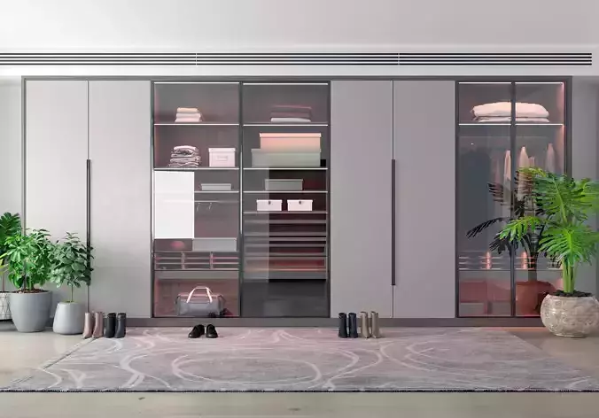 decoration wardrobe Modern Cabinets monomer