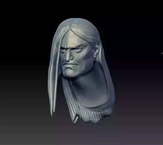 Metal head Nathan 3D print model
