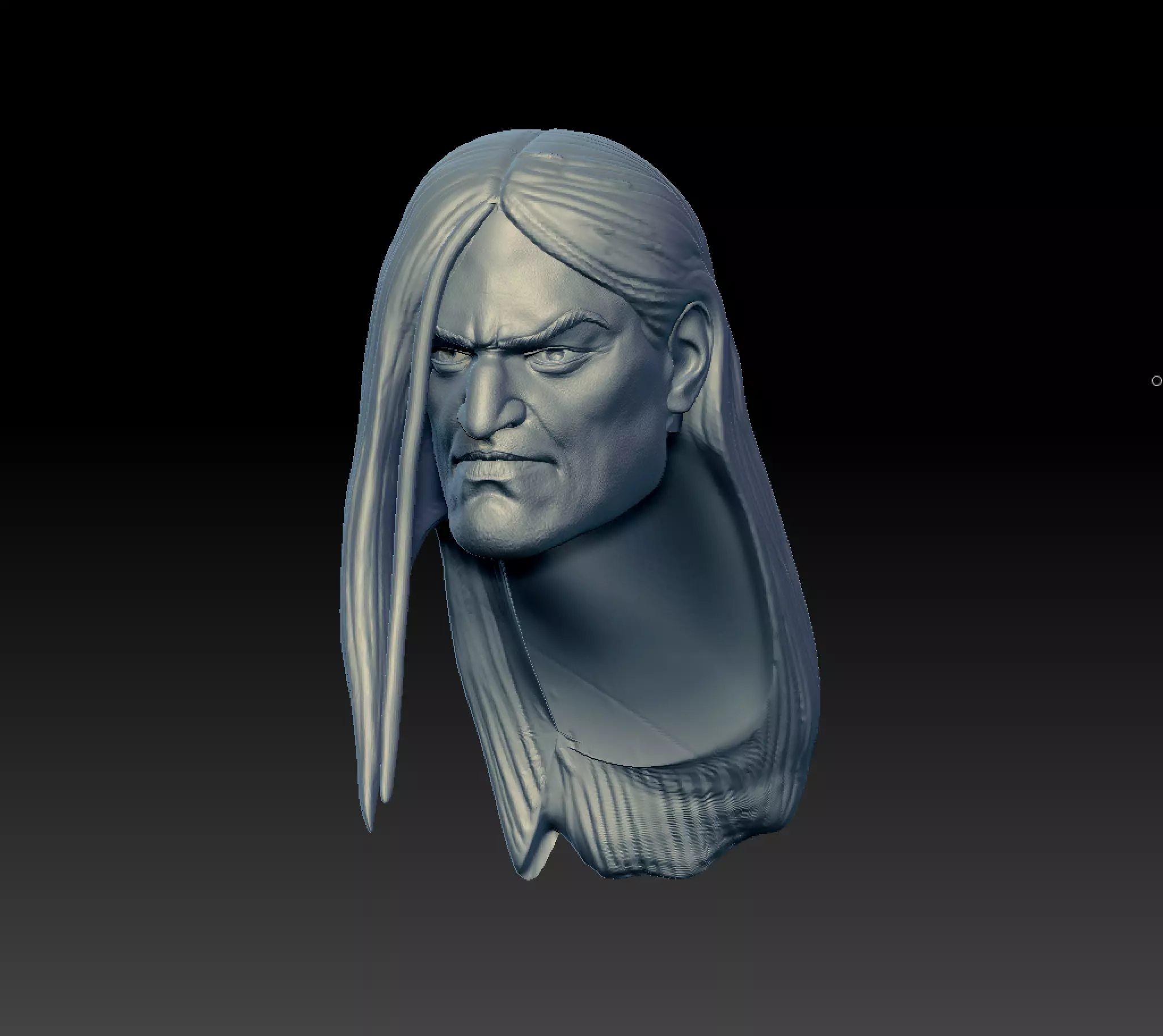 Metal head Nathan 3D print model
